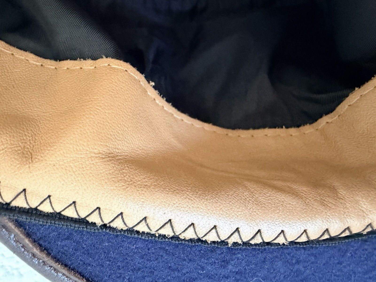 Other Sterkowski Wool Newsboy Cap Navy Blue Baker Boy Hat EUC Size ONE SIZE - 11 Thumbnail