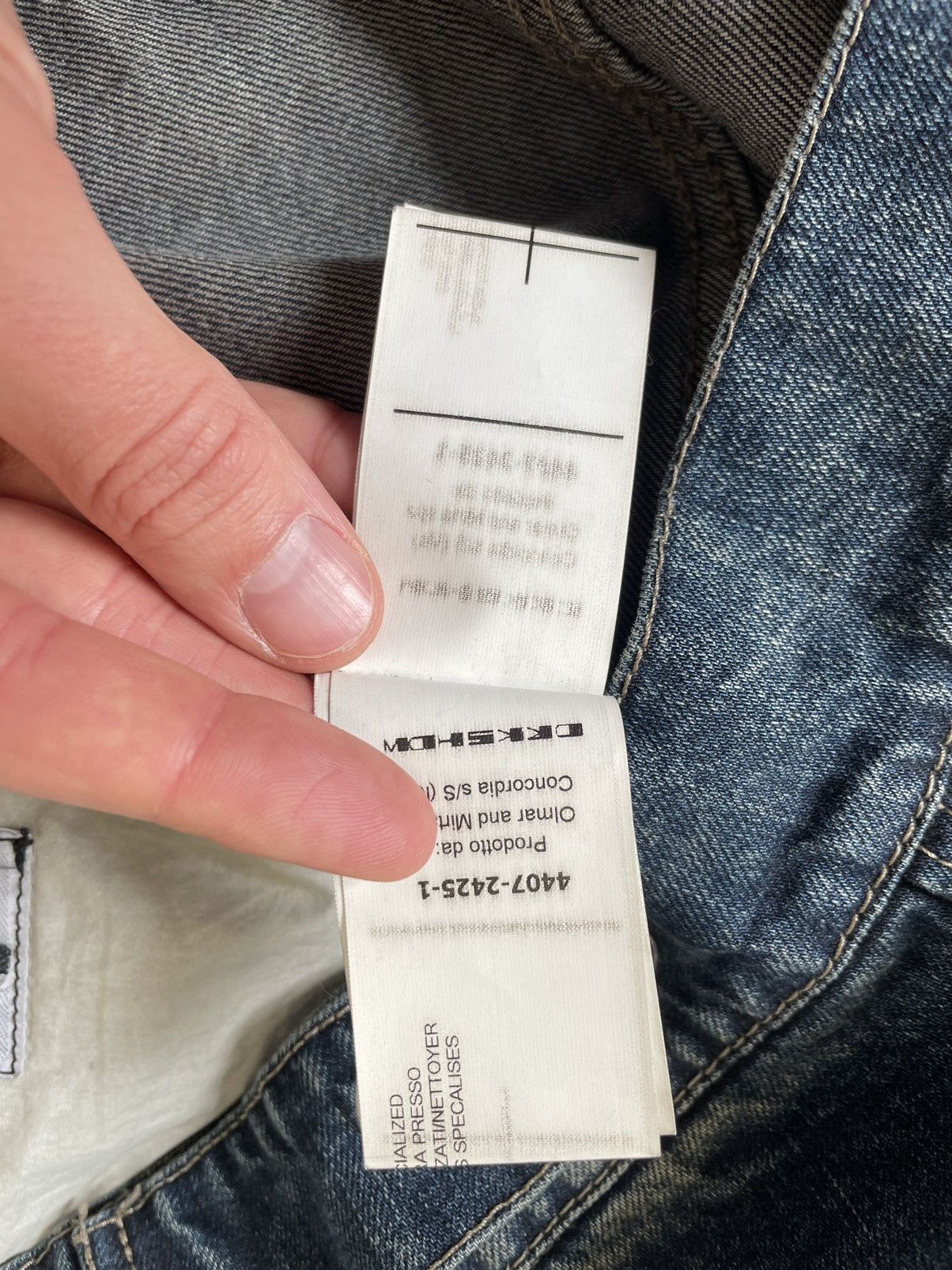 Rick Owens Hustler Blue Washed Denim Trucker Vest Size US L / EU 52-54 / 3 - 11 Thumbnail