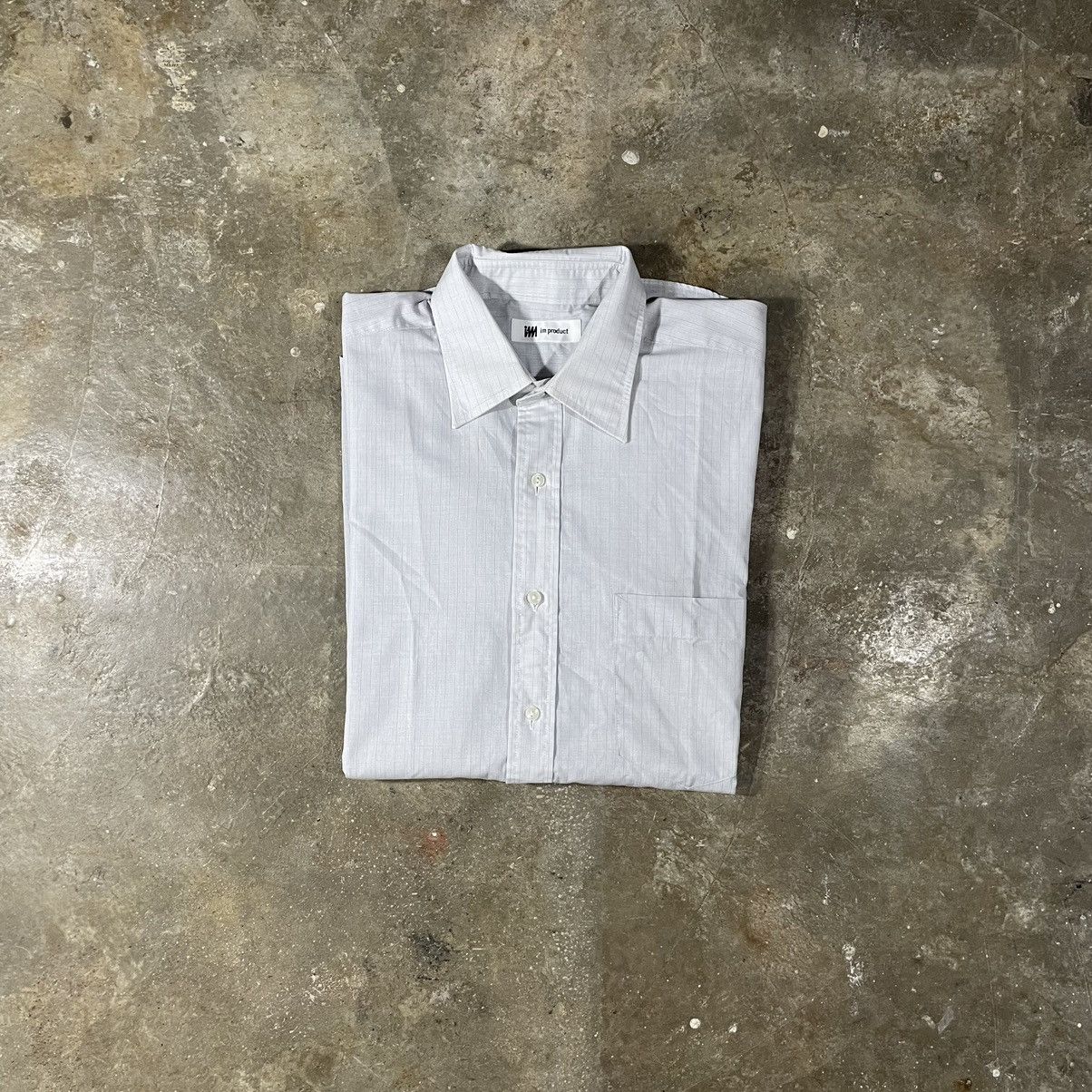 Designer × Issey Miyake × Japanese Brand IM PRODUCT By Issey Miyake Formal Shirt Size US M / EU 48-50 / 2 - 1 Thumbnail