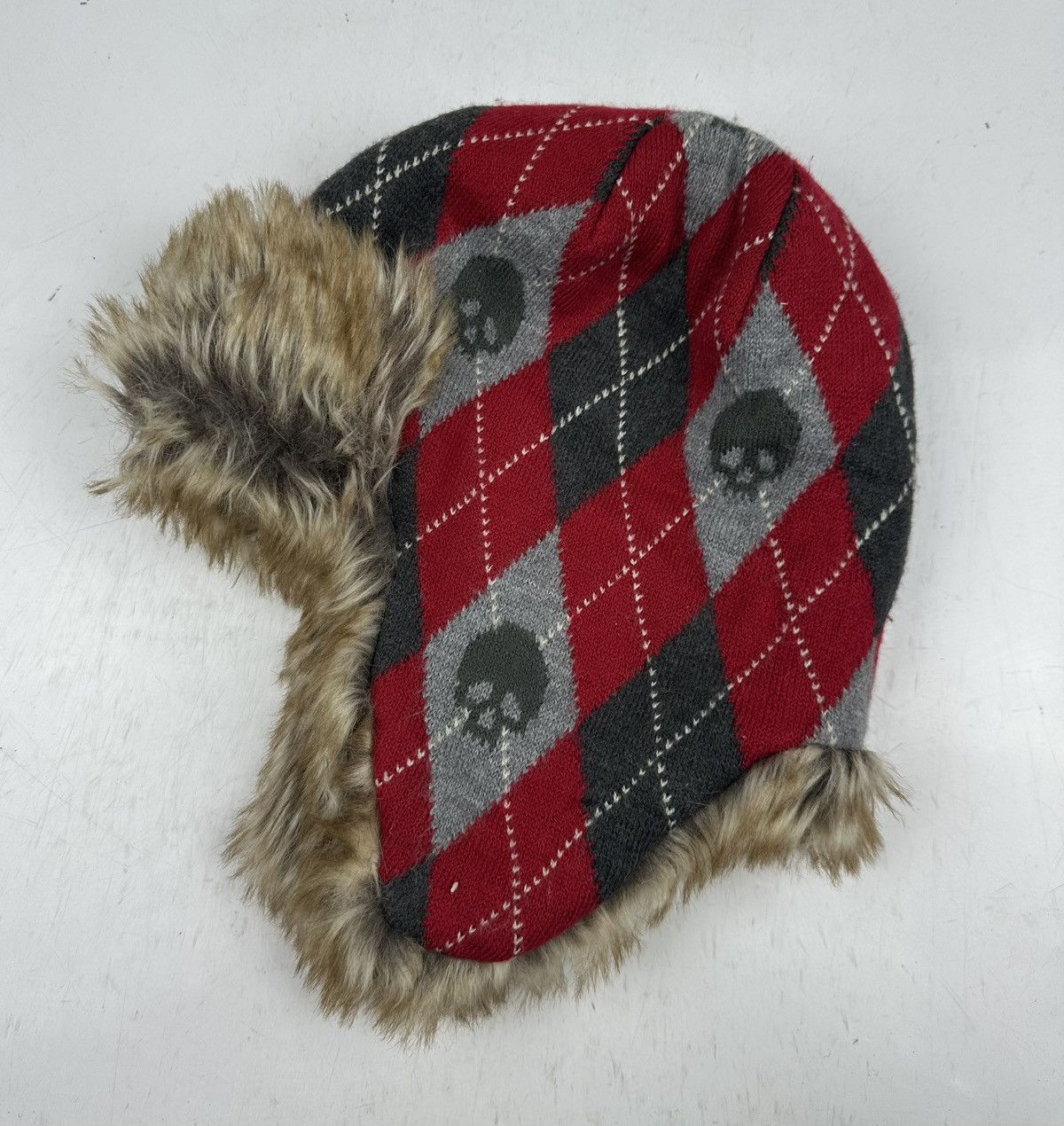 Seditionaries SKULLS TRAPPER HAT - TC 7 Size ONE SIZE - 2 Thumbnail