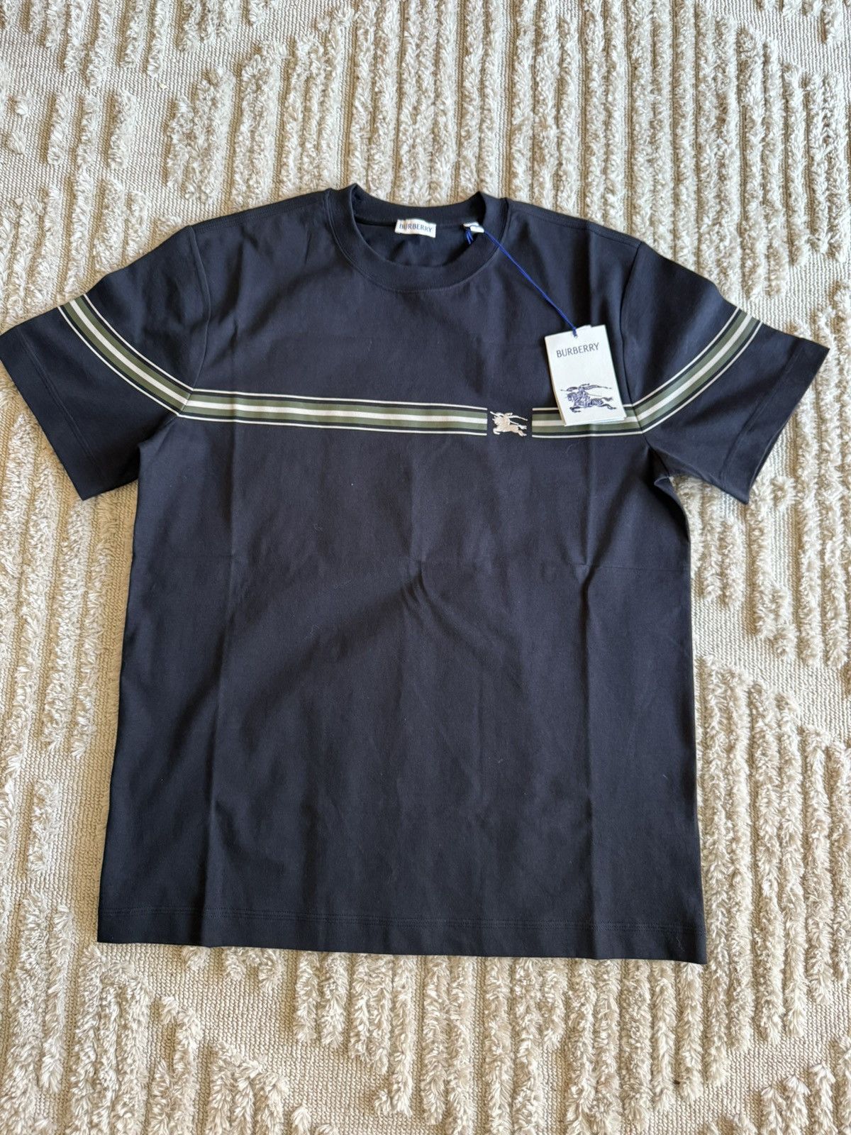 Burberry Burberry Striped cotton T-Shirt *New Season* (M) Size US M / EU 48-50 / 2 - 2 Thumbnail