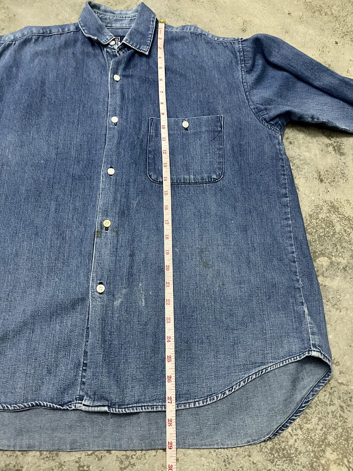 Polo Ralph Lauren POLO RALPH LAUREN DENIM SHIRTS SINGLE POCKET FADED Size US M / EU 48-50 / 2 - 7 Thumbnail