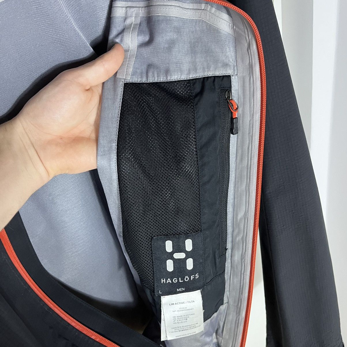 Haglofs Haglöfs Gore-Tex Black Waterproof Windbreaker Jacket Outdoor Size US L / EU 52-54 / 3 - 9 Thumbnail