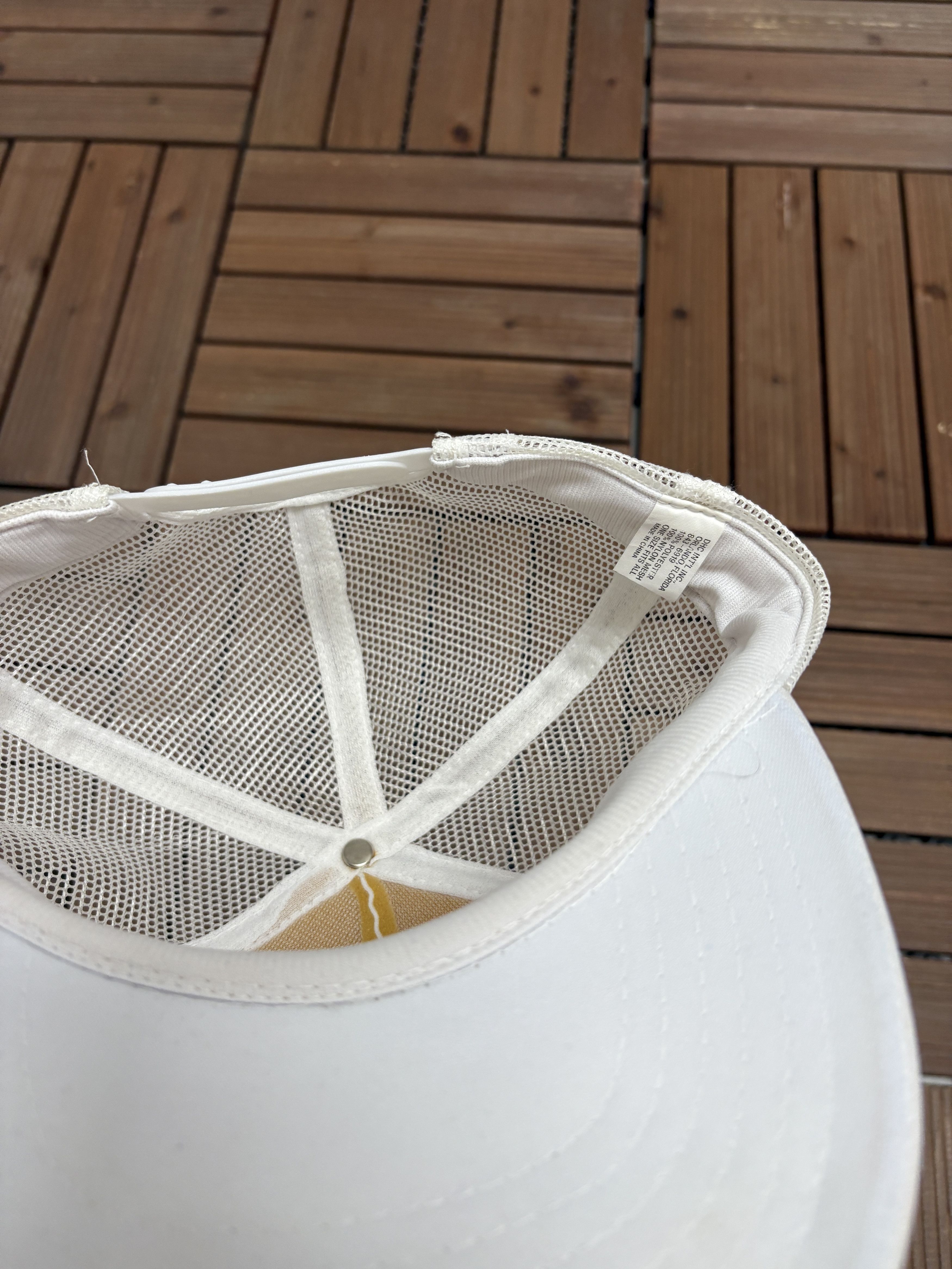 Vintage Busch Gardens Tampa, Florida Vintage White Snap Back Hat Size ONE SIZE - 6 Thumbnail