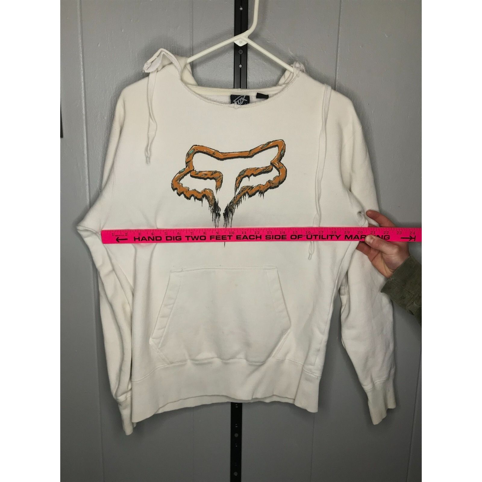 Fox Racing Y2K Fox Racing Motocross Full Zip Hoodie Faded Black Size MD Size US M / EU 48-50 / 2 - 5 Thumbnail