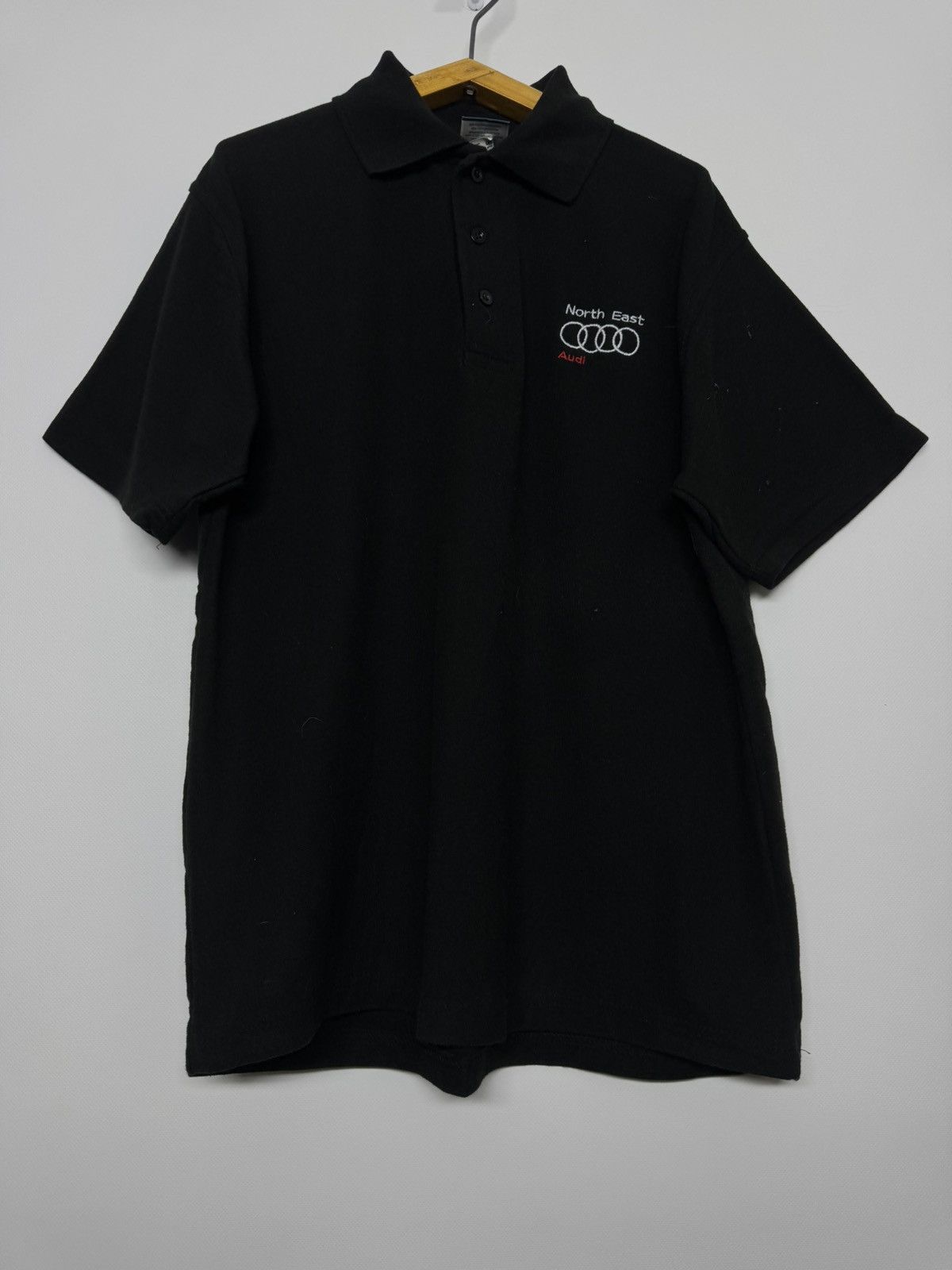 Audi Vintage Y2k Racing Polo Audi T-Shirt 00’s Size US M / EU 48-50 / 2 - 7 Thumbnail