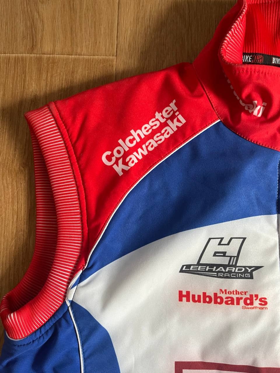 Vintage Vintage Kawasaki Racing Japanese Nylon Vest Size US L / EU 52-54 / 3 - 4 Thumbnail