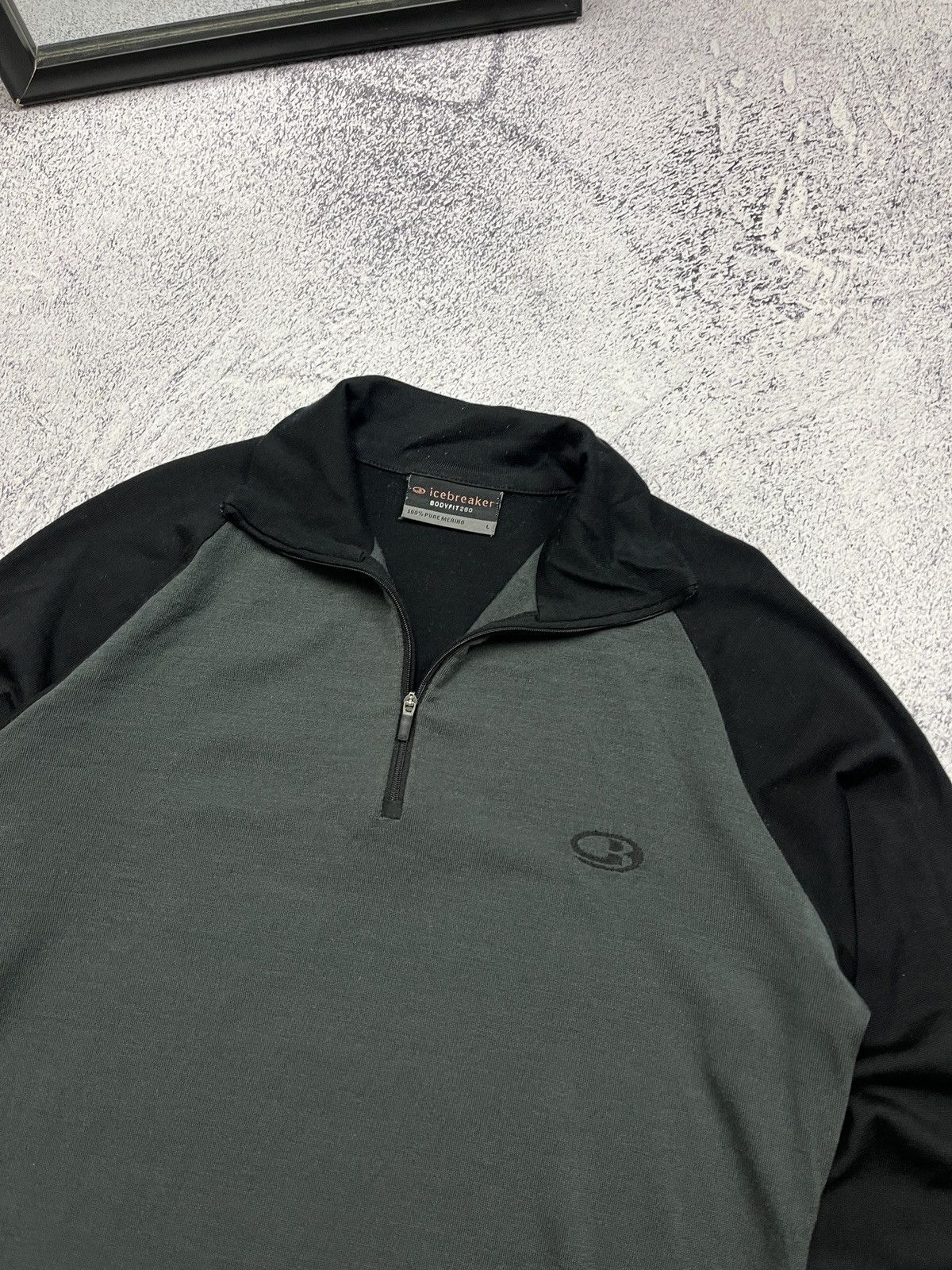 Icebreaker Ice Breaker Body Fit 260 Wool Long Sleeve 1/4 Zip Sweater Size US L / EU 52-54 / 3 - 5 Thumbnail