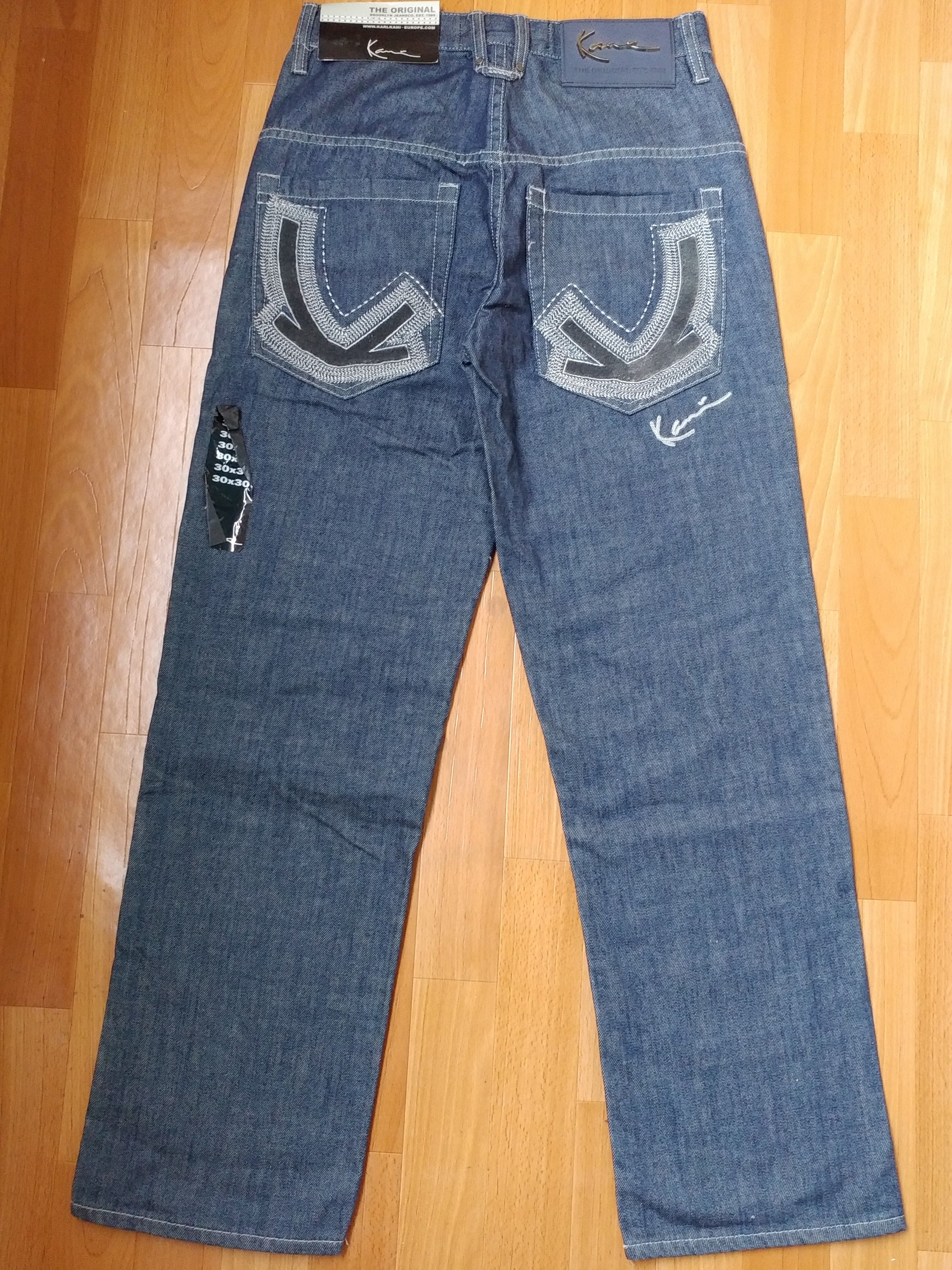 Karl Kani KARL KANI jeans, baggy, vintage Kani jeans, 90s hip hop W 30 Size US 30 / EU 46 - 1 Thumbnail