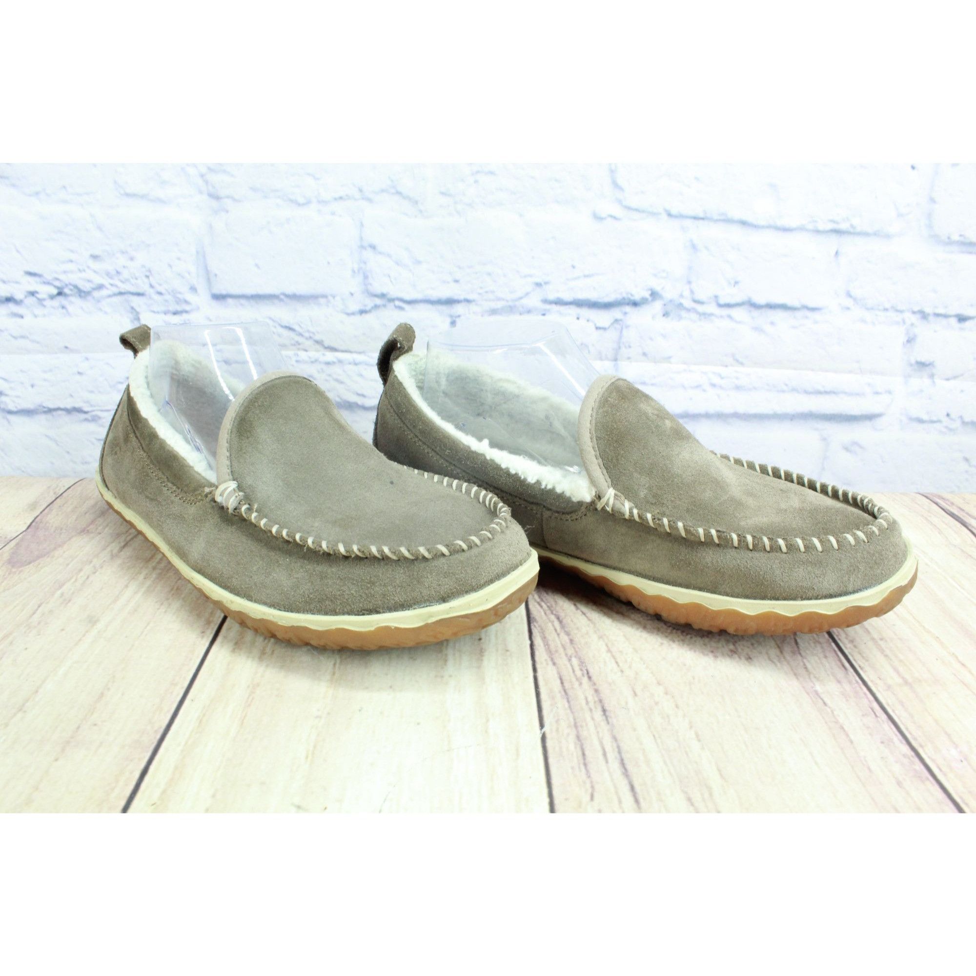 L.L. Bean LL Bean Women's Mountain Slippers Moccasin Suede Size US 9 / IT 39 - 4 Thumbnail