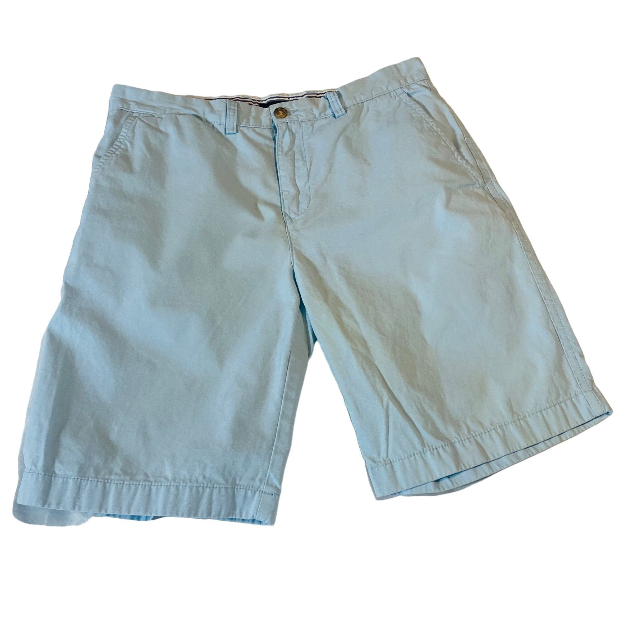Tommy Hilfiger Tommy Hilfiger Men's Light Blue Chino Shorts Size 34 Cotton Size US 34 / EU 50 - 1 Thumbnail