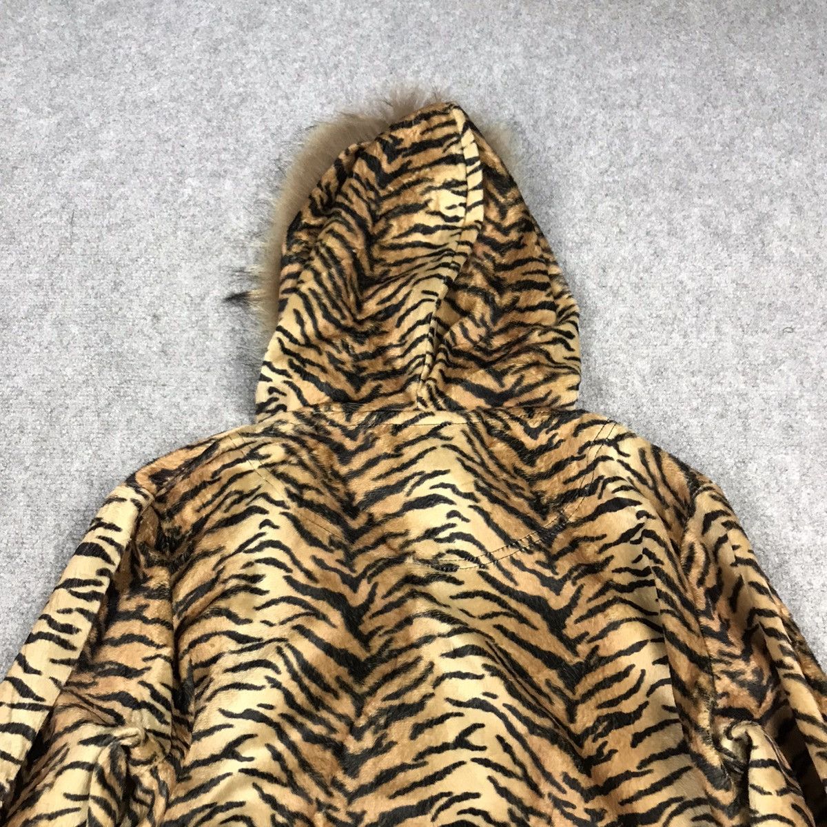 If Six Was Nine × Japanese Brand × Le Grande Bleu (L.G.B.) JAPANESE STYLE FUR HOODIES TIGER STYLE JACKET Size US M / EU 48-50 / 2 - 10 Thumbnail