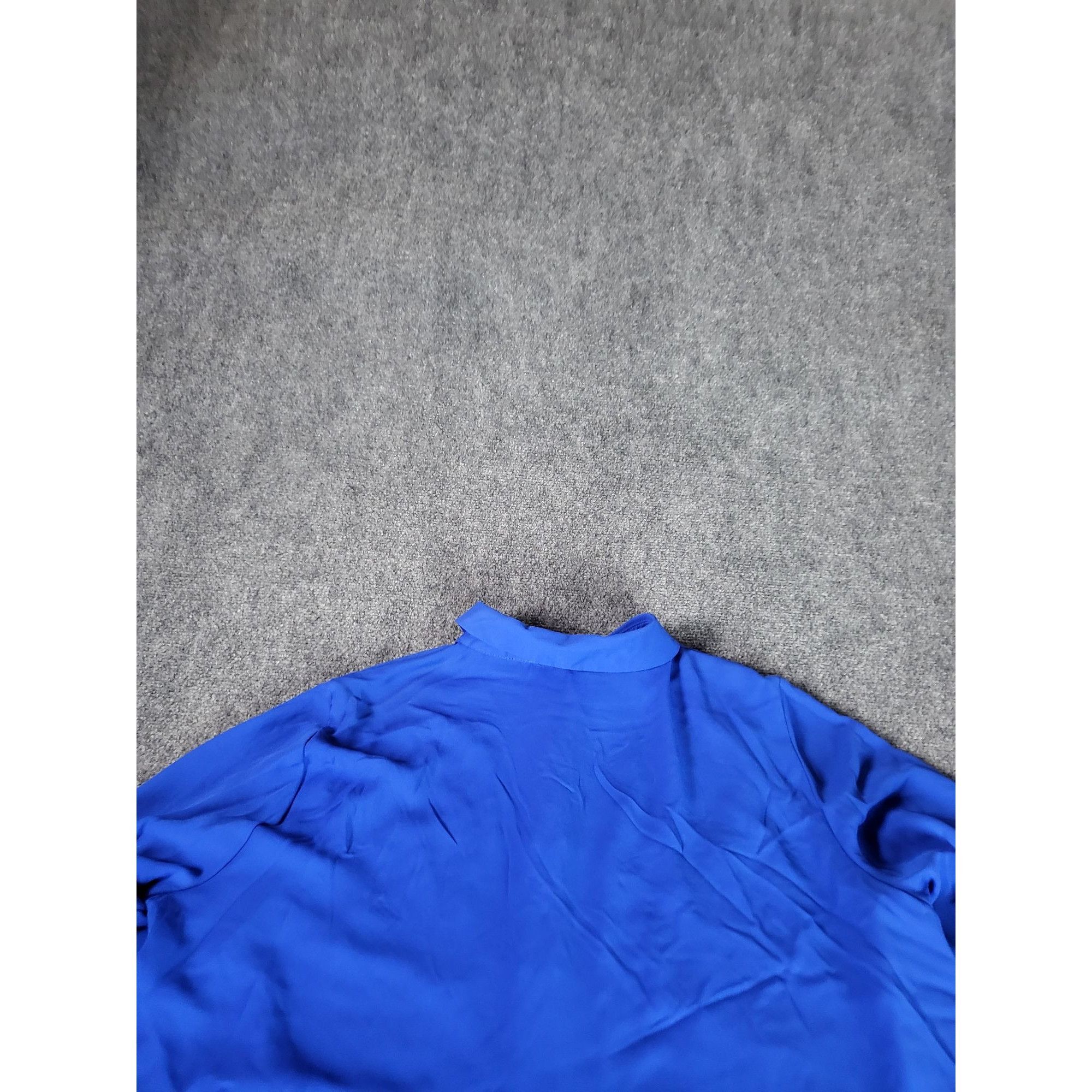 Other Lane Bryant Button Down Top Women Sz 14/16 Blue Vented Workw Size XXL / US 16-18 / IT 52-54 - 9 Thumbnail