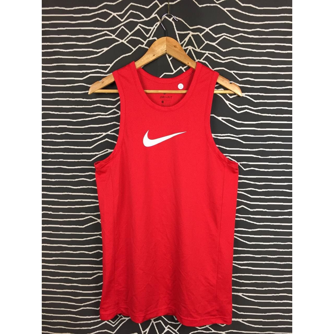 Nike × Vintage Nike Dri-Fit swoosh Big Logo Crossover Tank Top Size US M / EU 48-50 / 2 - 1 Thumbnail