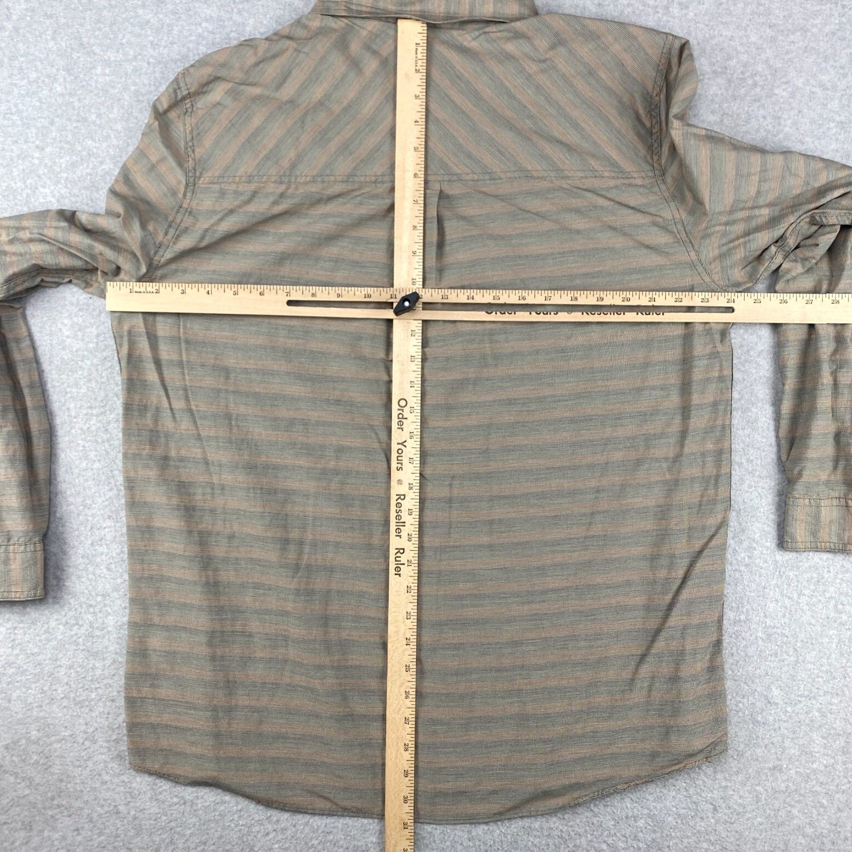 Toad&Co Toad&Co Shirt Mens XL Long Sleeve Button Up Pocket Mini Houndstooth Gray Size US XL / EU 56 / 4 - 7 Thumbnail