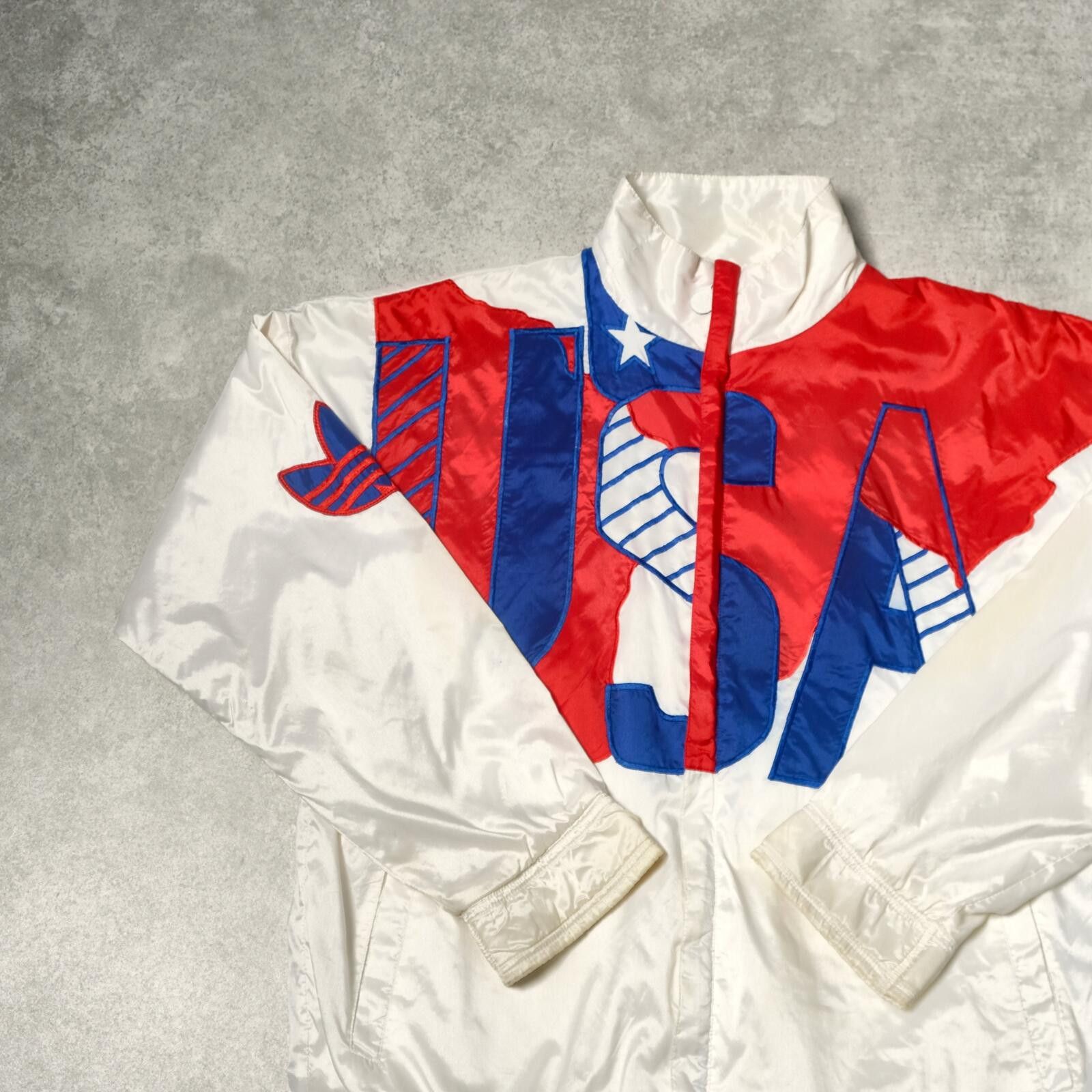 Nike 1988 USA Seoul Olympics Training Track Jacket Adidas (M) Size US M / EU 48-50 / 2 - 3 Thumbnail
