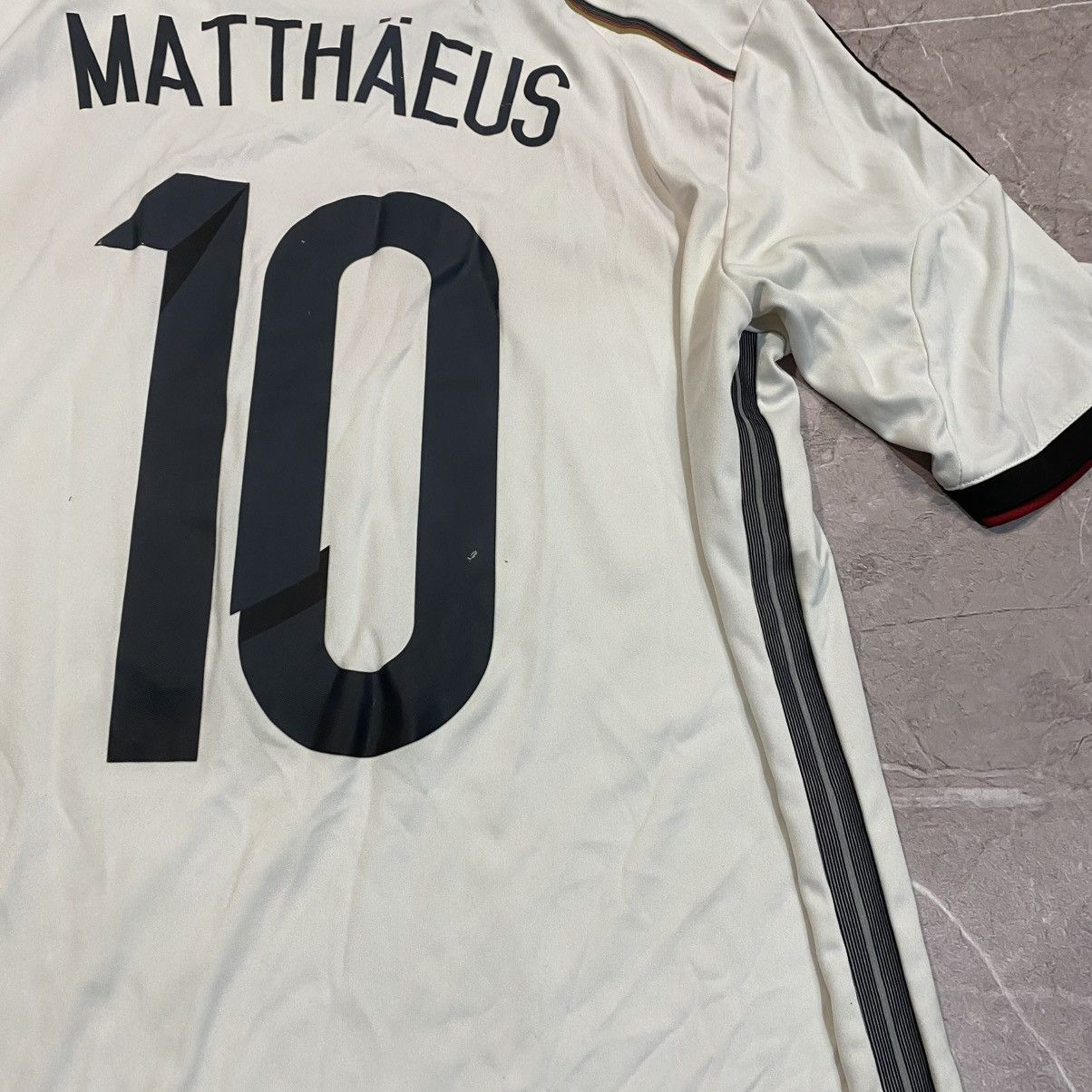Vintage MATTHAUS ! VINTAGE ADIDAS GERMANY TEE NATIONAL SOCCER JERSEY Size US M / EU 48-50 / 2 - 14 Thumbnail