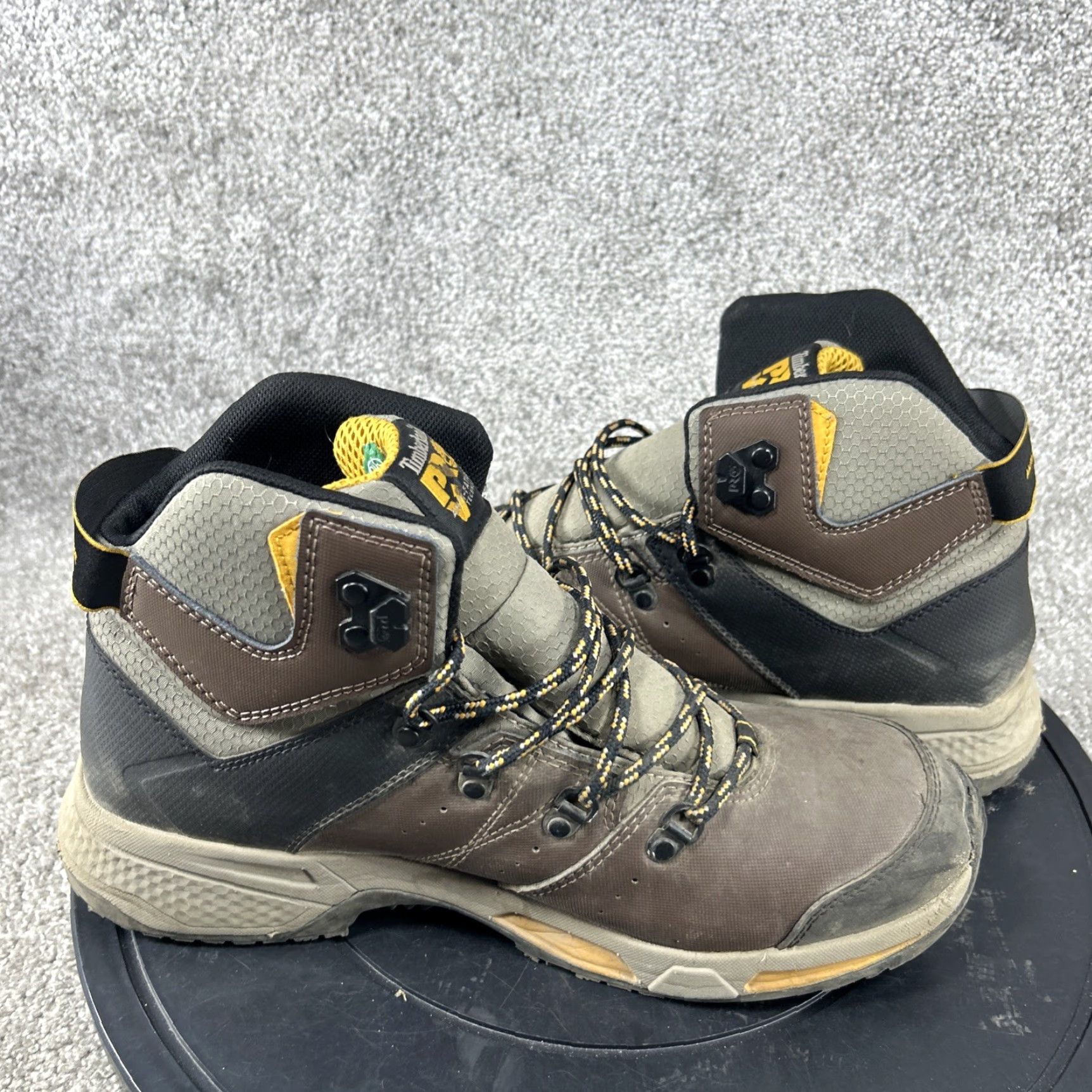 Timberland Timberland PRO Boots Mens Size 10 M Switchback Soft Toe Waterproof Brown Work Boot Size US 9 / EU 42 - 4 Thumbnail