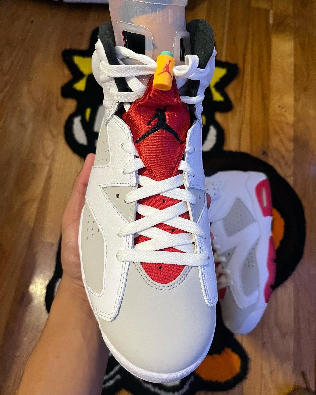 retro 6 hare size 7