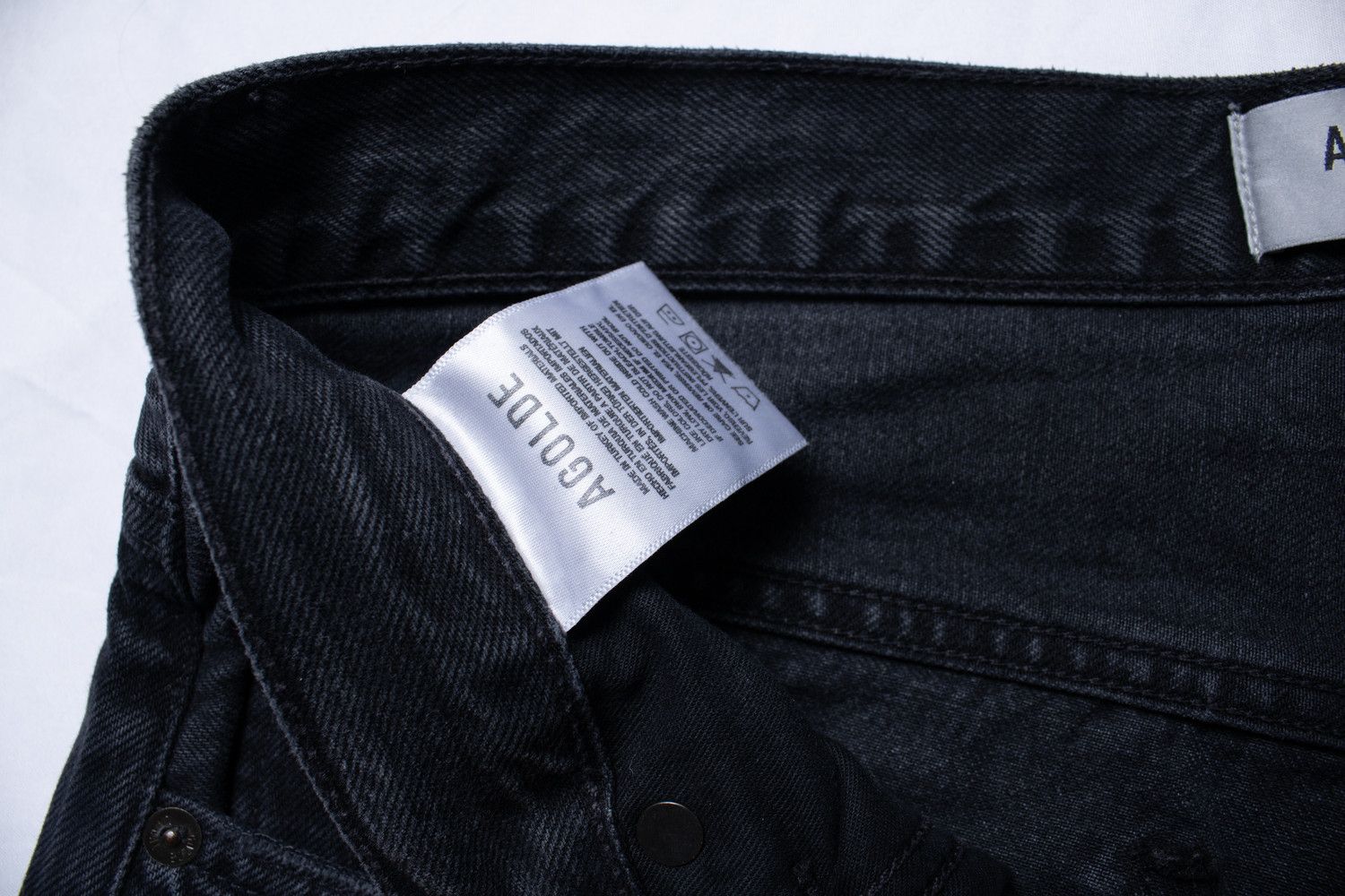 Agolde Agolde, Criss Cross jeans in black Size 27" / US 4 / IT 40 - 7 Thumbnail