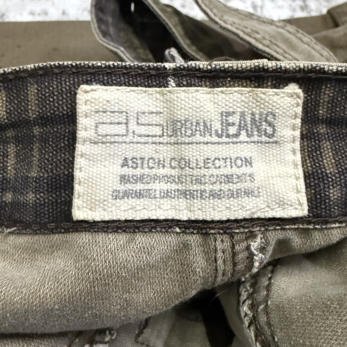 Le Grande Bleu (L.G.B.) Japanese Brand Bondage Double Waist Suspender Cargo Pants Size US 29 - 12 Thumbnail