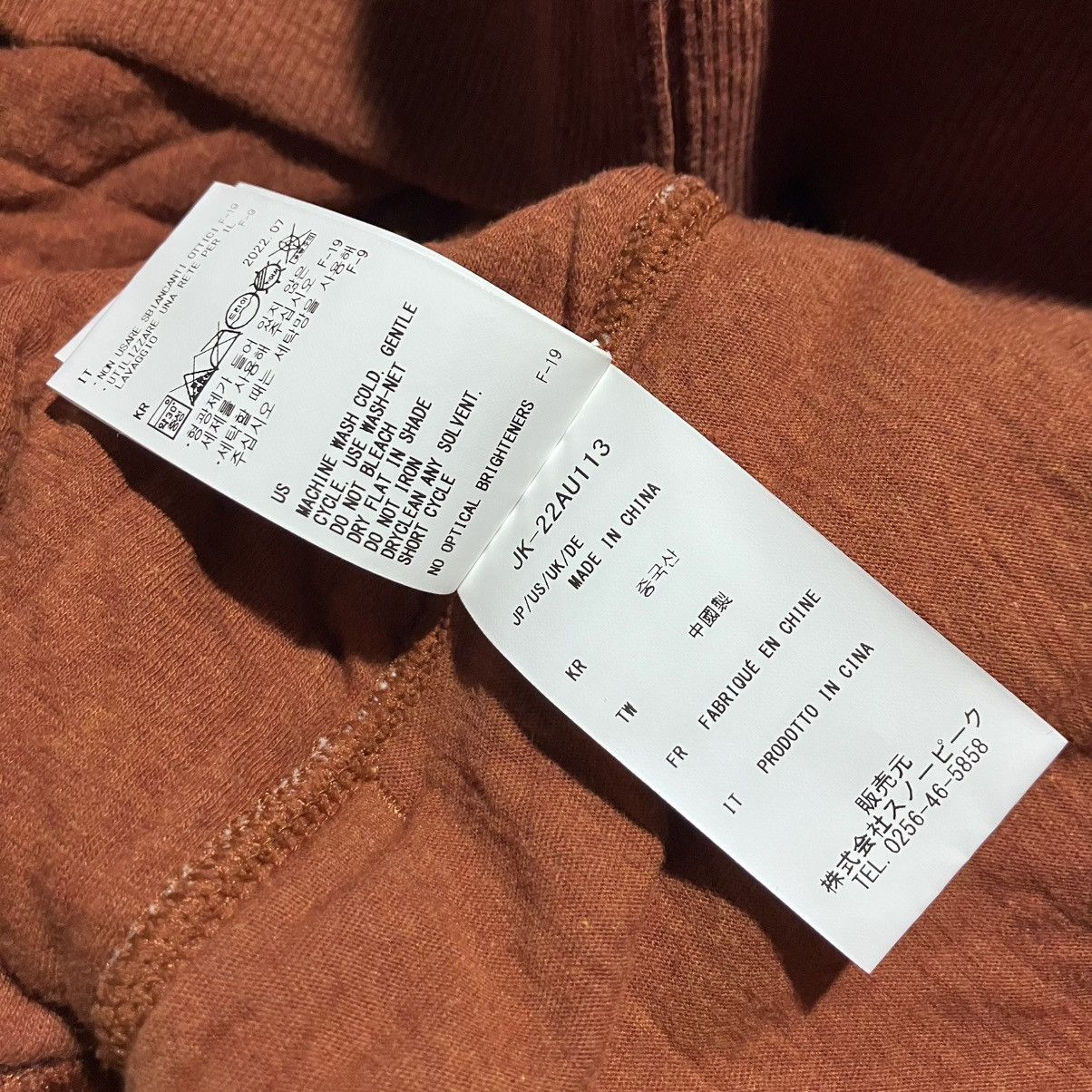 Snow Peak SNOW PEAK Natural Warm Stretch Pullover 1/3 Button Up Orange Size US S / EU 44-46 / 1 - 13 Thumbnail