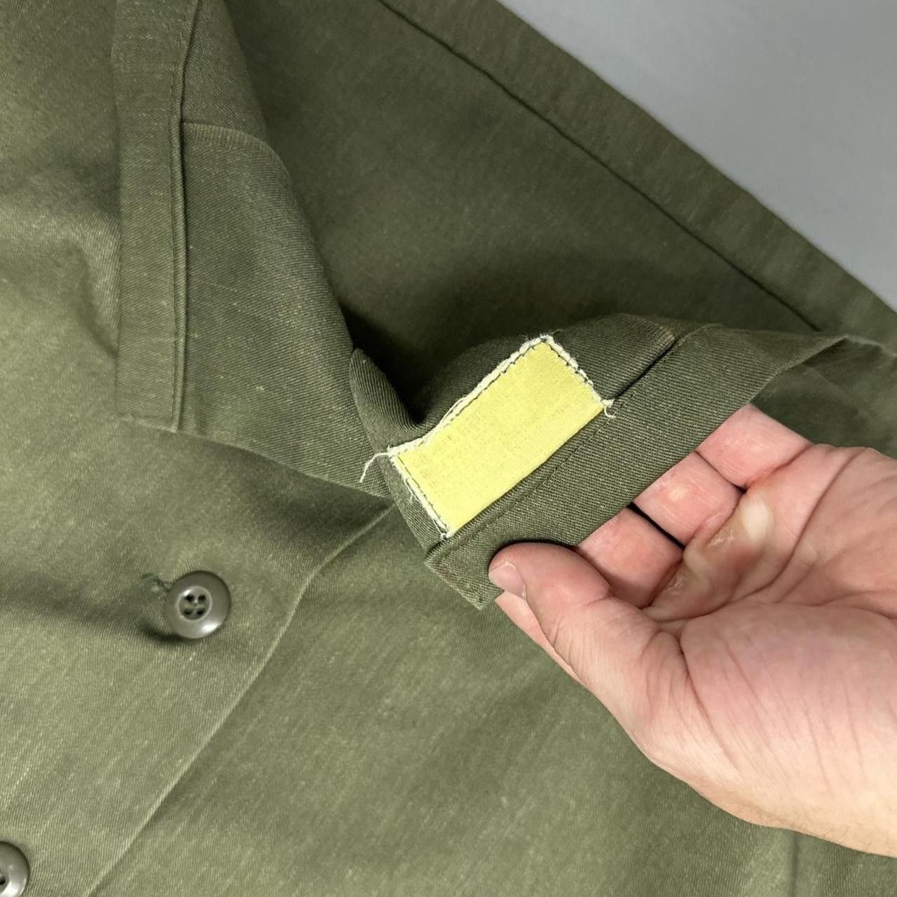 Vintage Vintage 70s U.S. Army Military Button Front Shirt Large Size US L / EU 52-54 / 3 - 6 Thumbnail