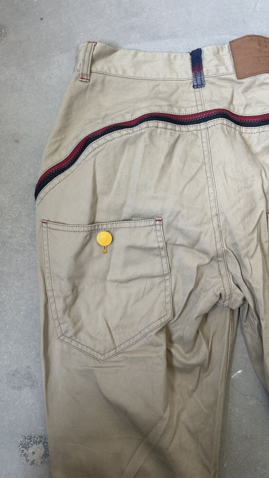Vintage UP SMILE ZIPPED BACK SMILE PANT Size US 30 / EU 46 - 14 Thumbnail