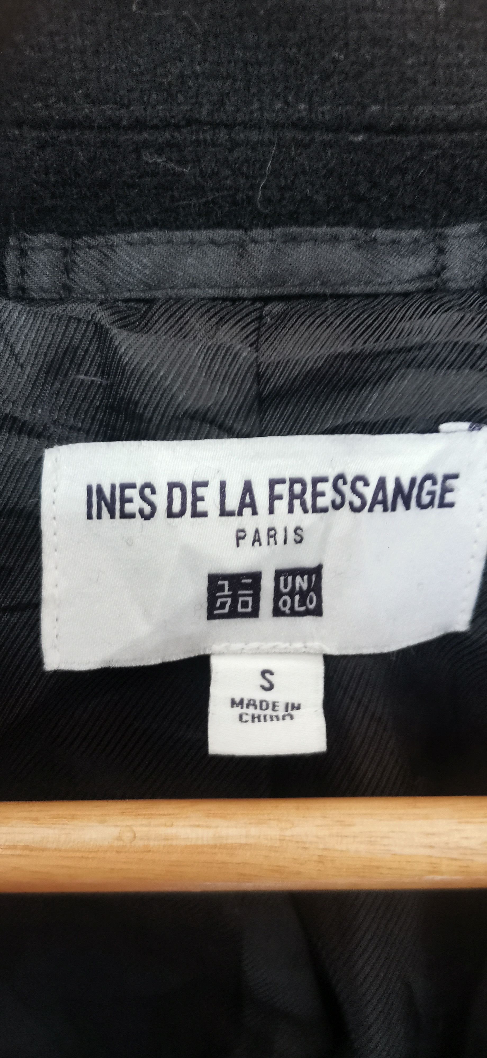 Japanese Brand × Uniqlo uniqlo ines de la fressange Paris coat Size S / US 4 / IT 40 - 3 Thumbnail