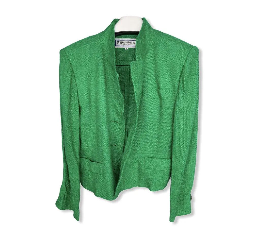 Yves Saint Laurent Vintage YvesSaintLaurent Jacket 🧥 Size US S / EU 44-46 / 1 - 1 Thumbnail