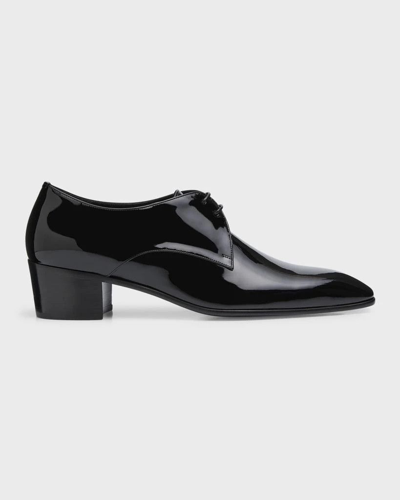 Saint Laurent Paris o1s1wg110126 756184 Gabrlel 45 Derby Shoes in Nero Size US 8 / EU 41 - 2 Thumbnail