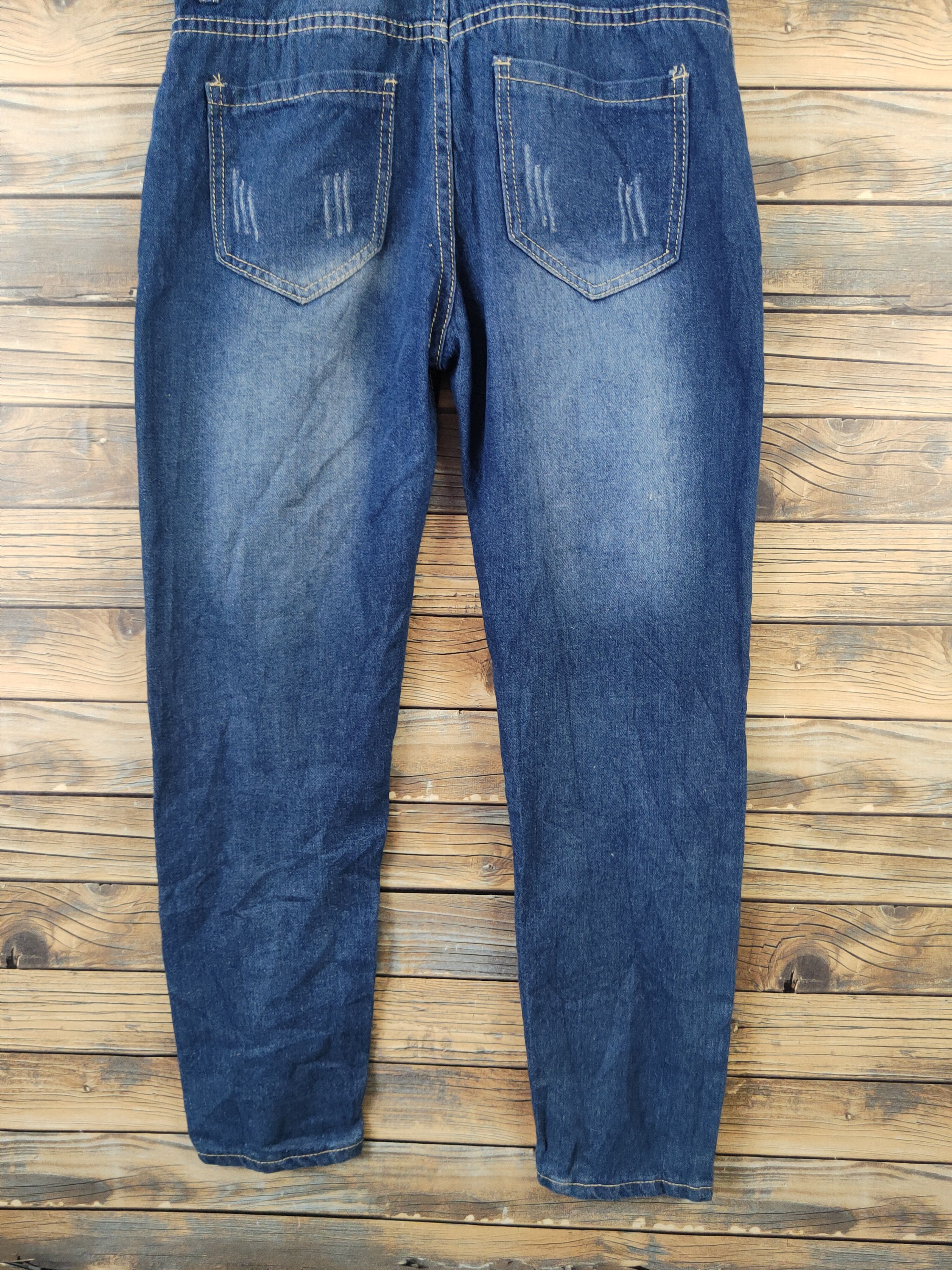 Japanese Brand × Vintage Vintage Japanese Brand Blue Denim Jumpsuits Size 30" / US 8 / IT 44 - 12 Thumbnail