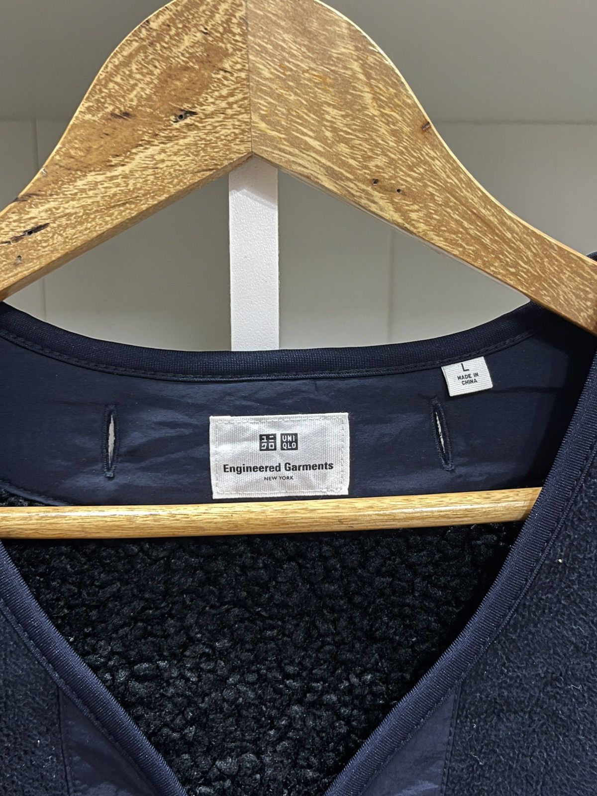 Engineered Garments × Uniqlo Fleece Chore Jacket Size US L / EU 52-54 / 3 - 3 Thumbnail