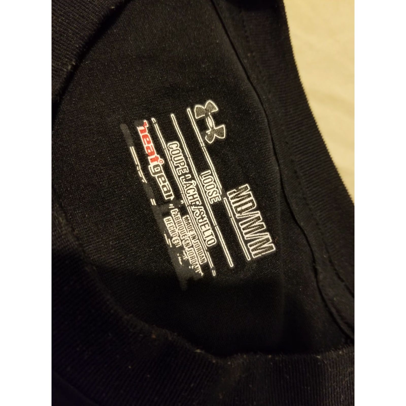 Under Armour Under Armour Shirt M Medium Black Athletic Gym Workout Mens T-Shirt Size US M / EU 48-50 / 2 - 3 Thumbnail