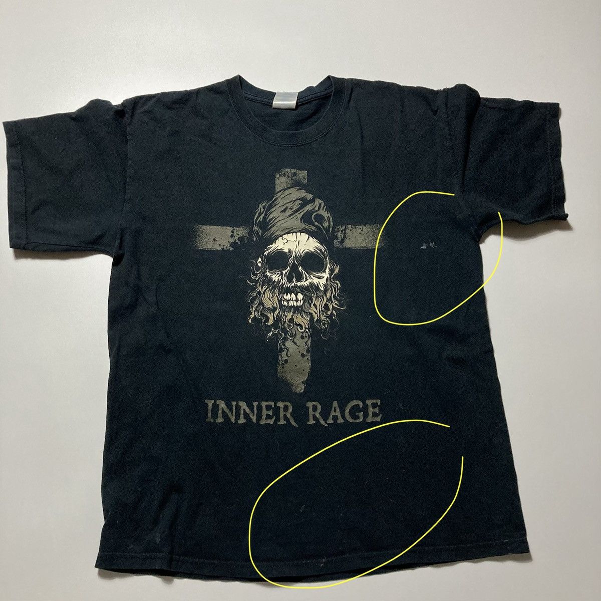 Band Tees inner rage i will not obey brazilian death metal rock band Size US L / EU 52-54 / 3 - 6 Thumbnail