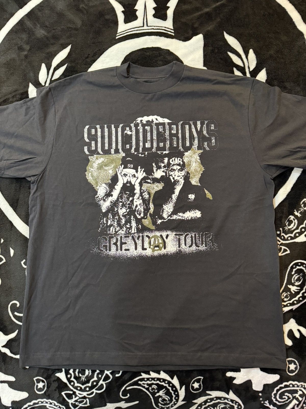 G59 Records Greyday 2025 suicideboys tour t shirt Size US XL / EU 56 / 4 - 1 Thumbnail