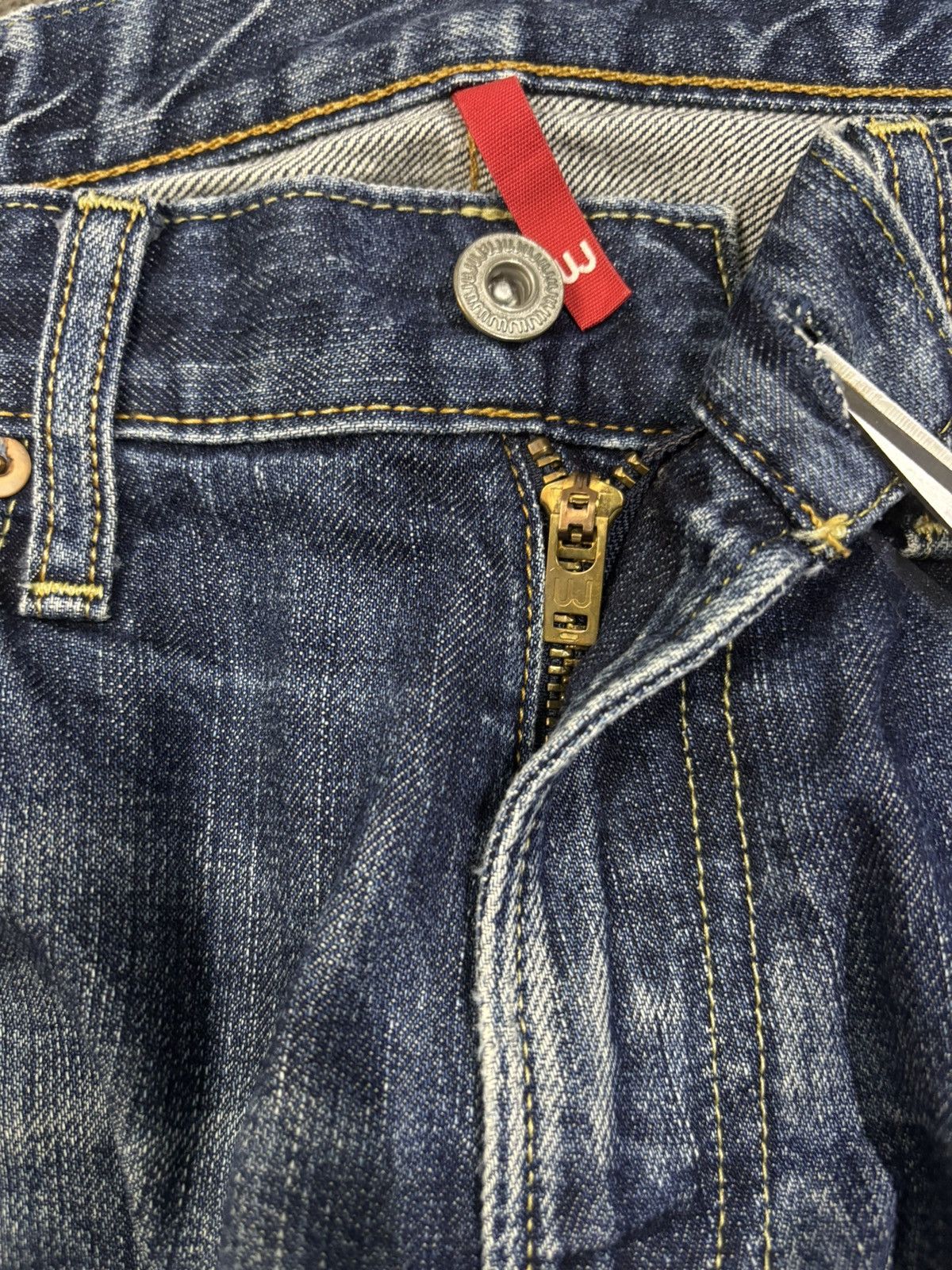 Undercover × Uniqlo Vintage Uniqlo S002 Regular Straight Distressed Grunge Jeans Size US 30 / EU 46 - 18 Thumbnail