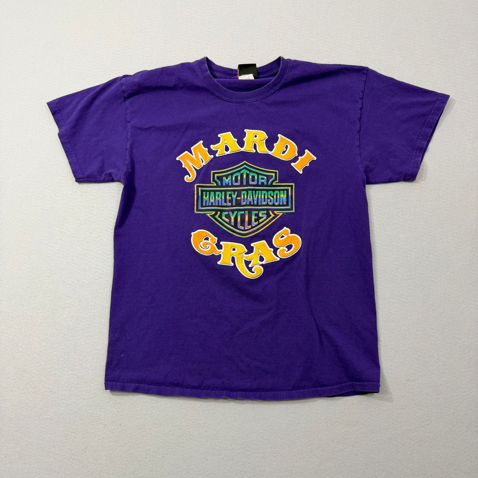 Harley Davidson Harley Davidson Shirt Large Purple New Orleans Mardi Gras Size US L / EU 52-54 / 3 - 2 Thumbnail