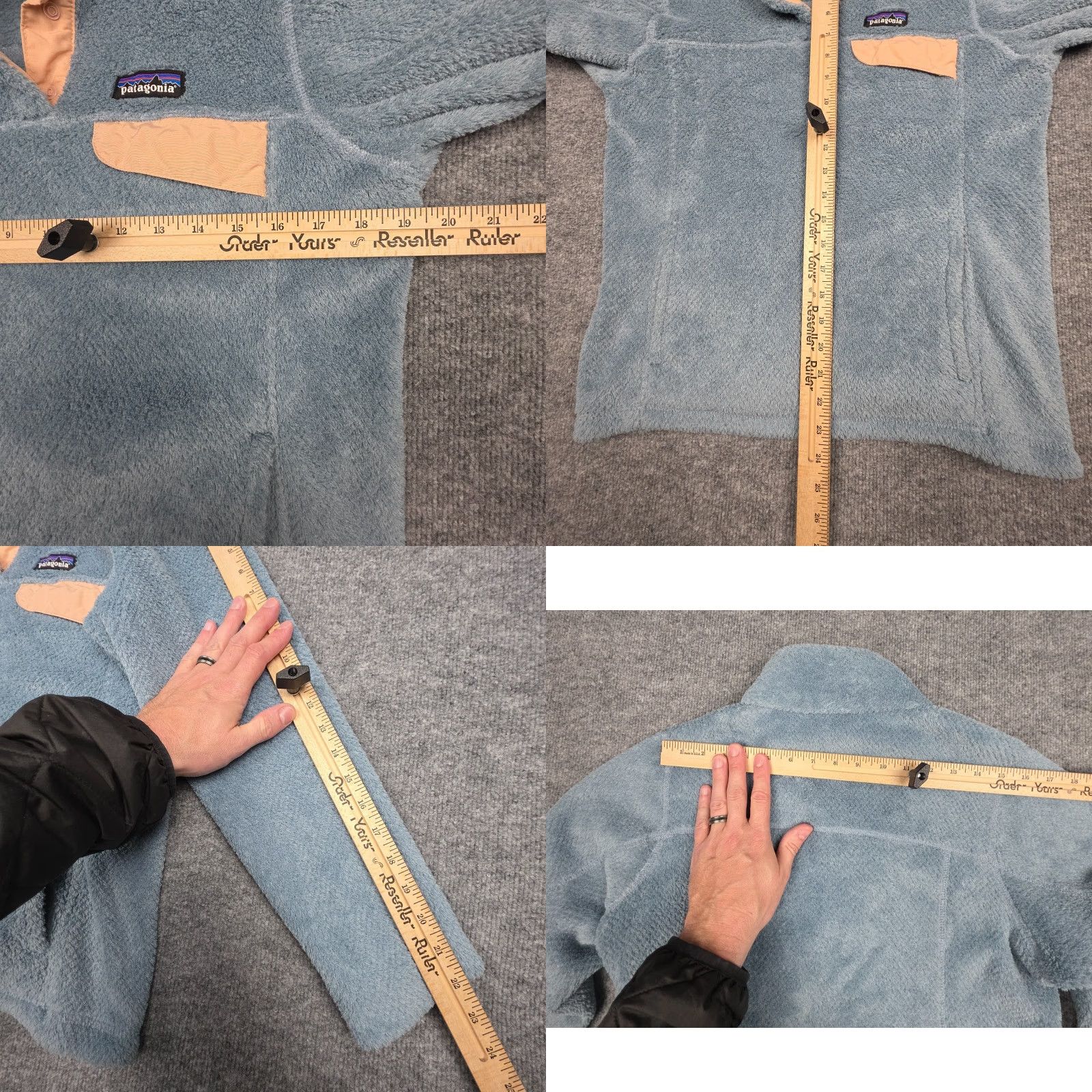 Patagonia Patagonia Synchilla Snap-T Pullover Women's Medium Blue Pink Jacket Size M / US 6-8 / IT 42-44 - 8 Thumbnail