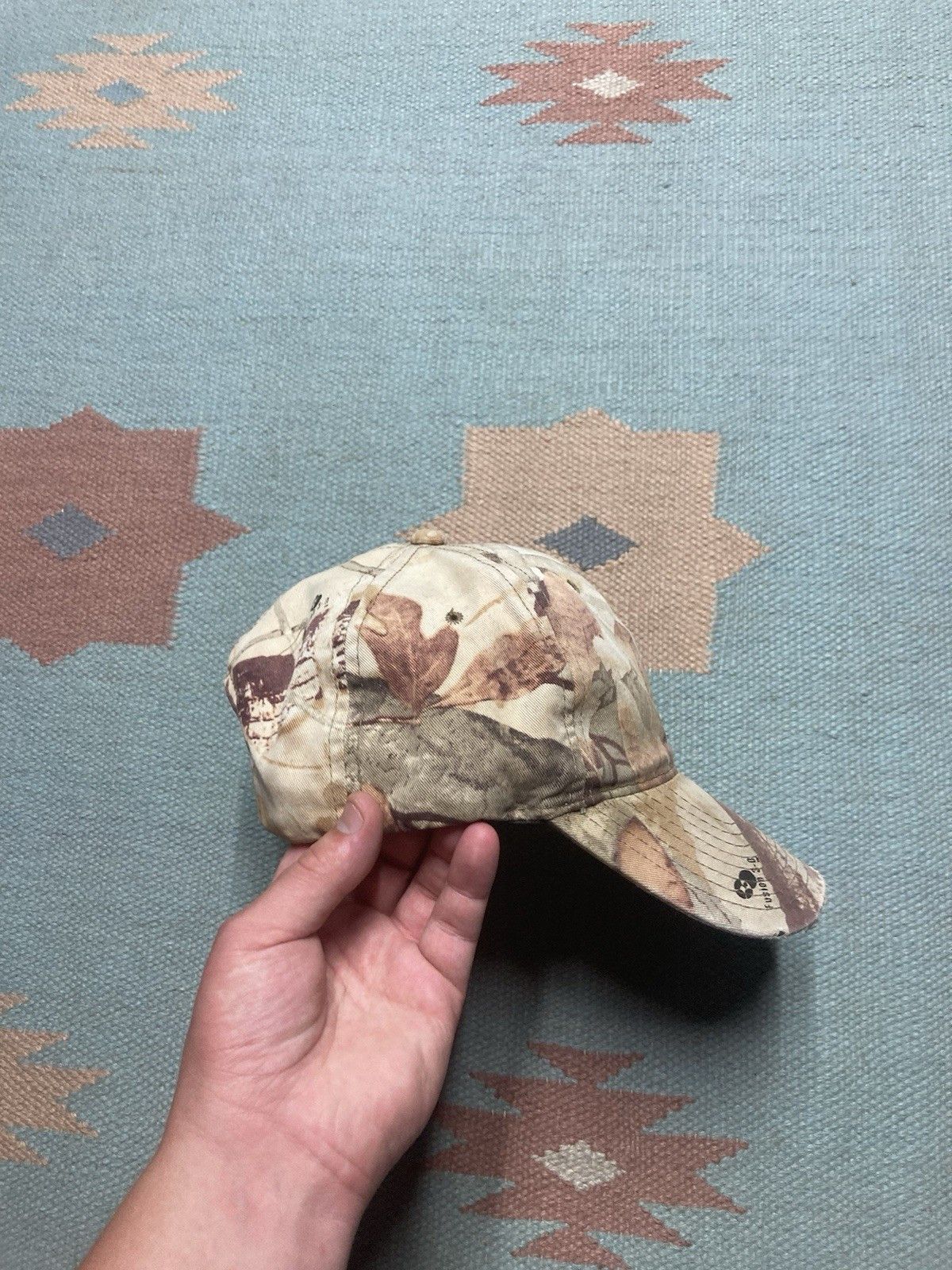 Vintage Vtg SnapBack hat camo fusion 3D camouflage distress hunting Size ONE SIZE - 10 Thumbnail