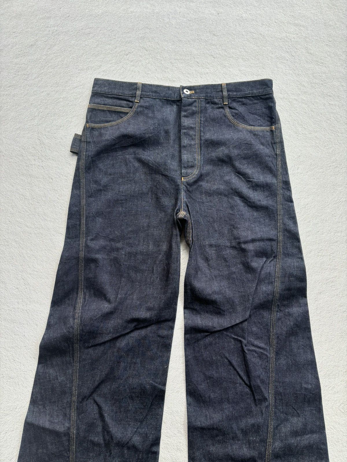Bottega Veneta Bottega Veneta men Wide Leg Size 50 Denim Size US 35 - 2 Thumbnail