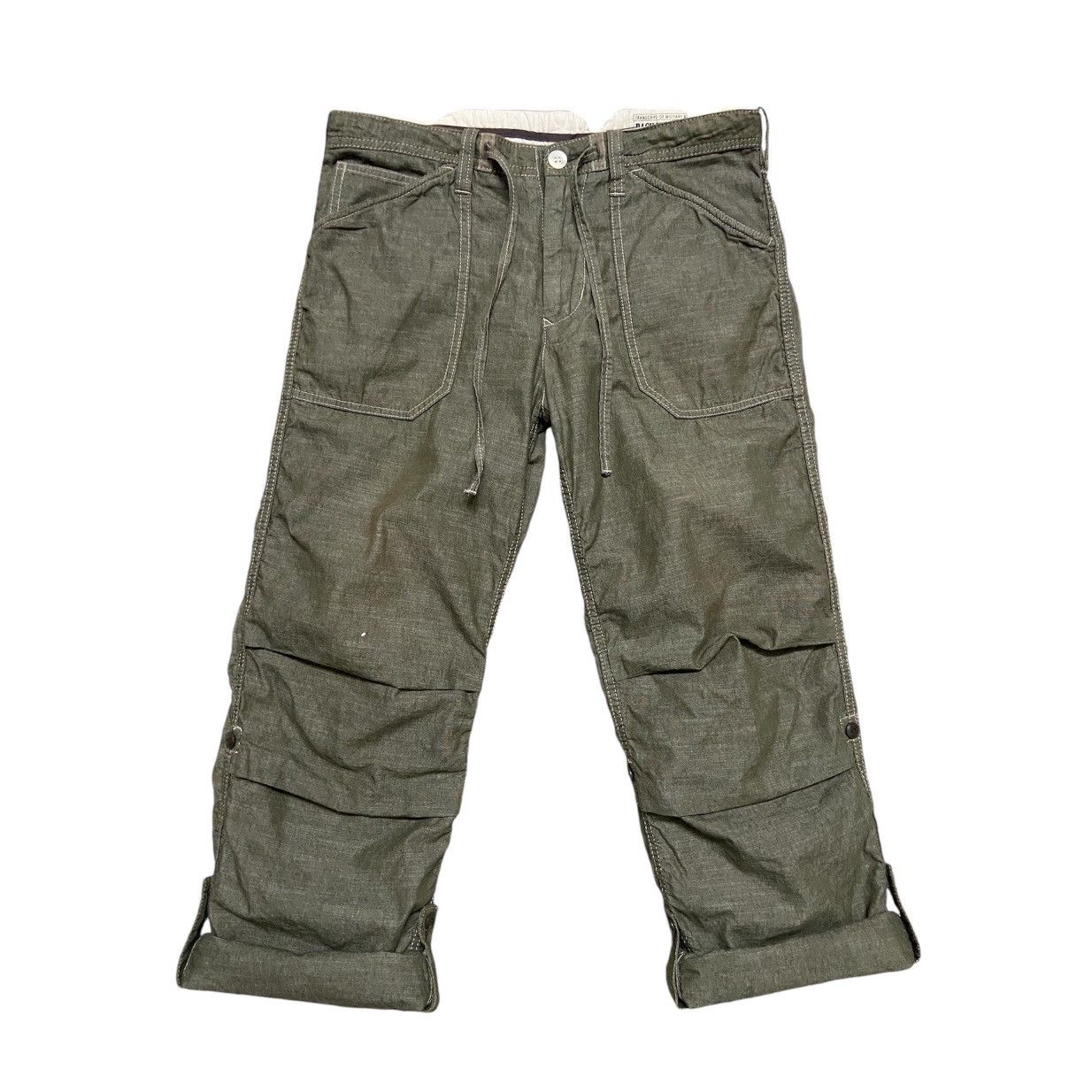 Global Work × PPFM Back Number Rollup Pant Trouser Size US 32 / EU 48 - 2 Thumbnail