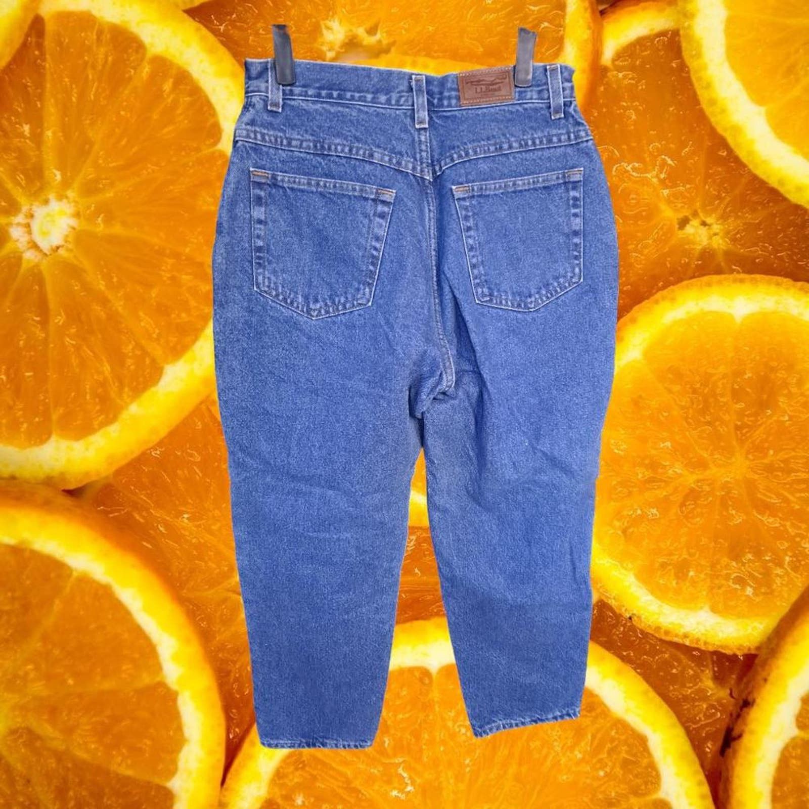 L.L. Bean LL Bean‎ Fleece Lined Relaxed Fit Jeans Size 10P Size 32" / US 10 / IT 46 - 7 Thumbnail
