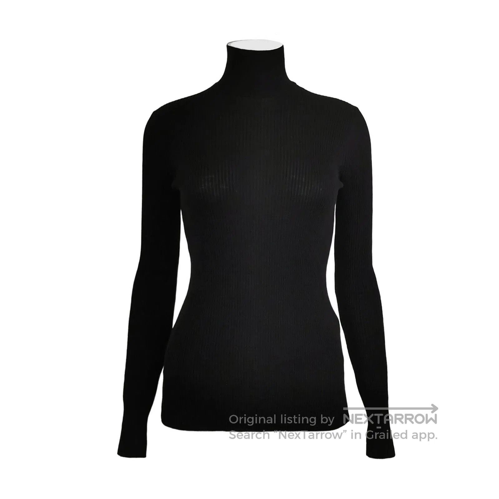 Prada Prada Black Wool Turtleneck Sweater Size 38 . Size S / US 4 / IT 40 - 1 Thumbnail