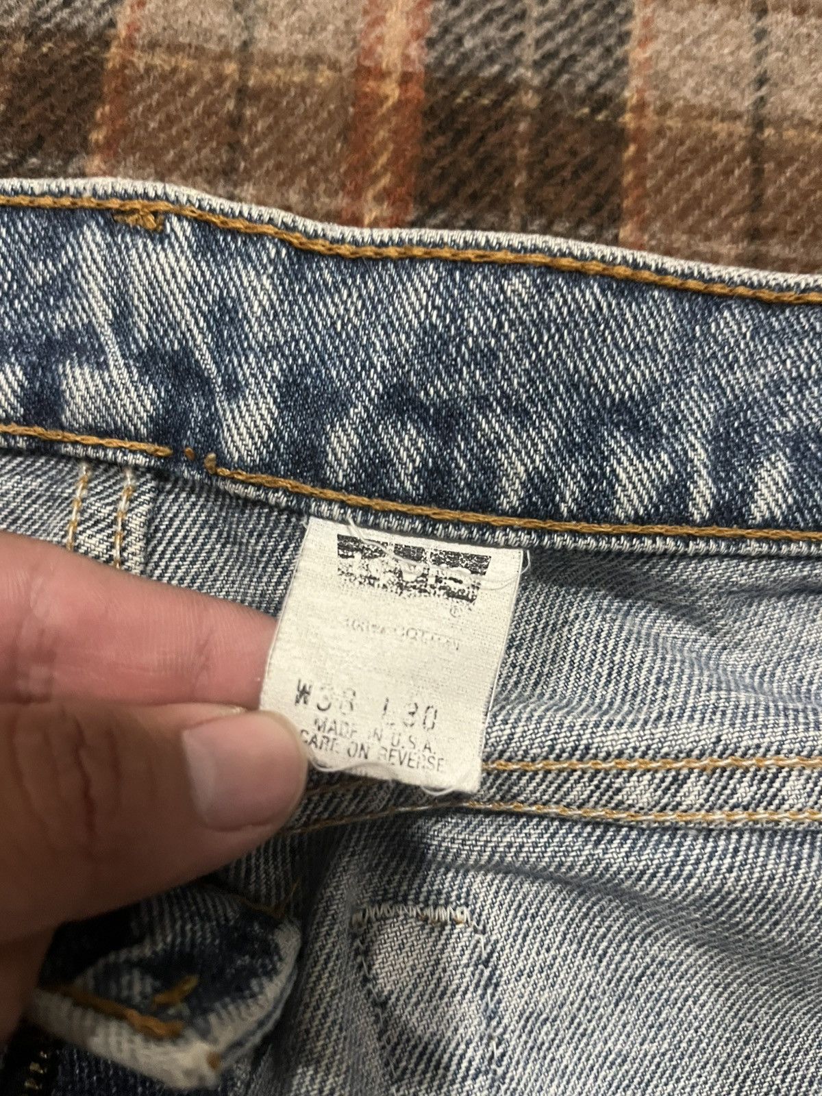 Levi's Vintage 1992 Levi’s 560 light Wash baggy tapered Jeans 38 Size US 38 / EU 54 - 6 Thumbnail