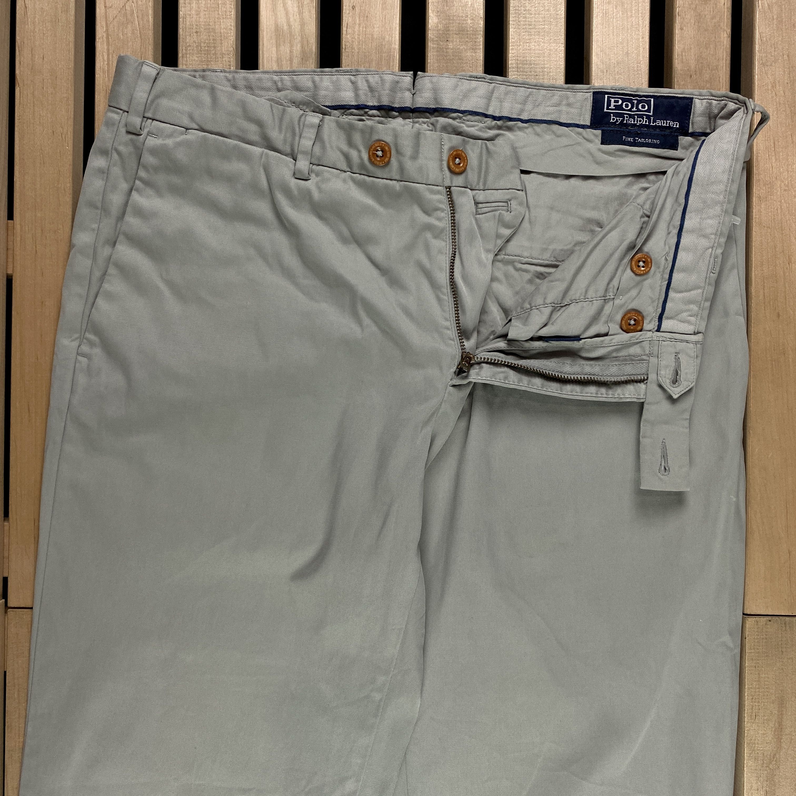 Polo Ralph Lauren × Ralph Lauren Mens Vintage Chino Pants Polo Ralph Lauren Size 34 50/L Size US 34 / EU 50 - 4 Thumbnail