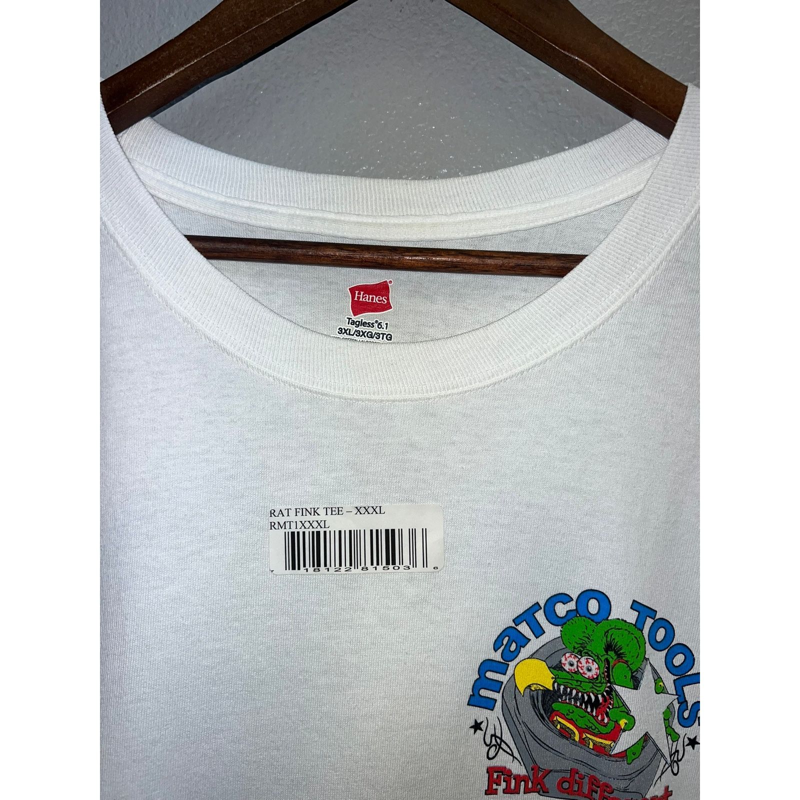 Hanes Matco Tools Rat Fink Shirt Different Car Mechanic Tee 3XL Size US XXL / EU 58 / 5 - 4 Thumbnail