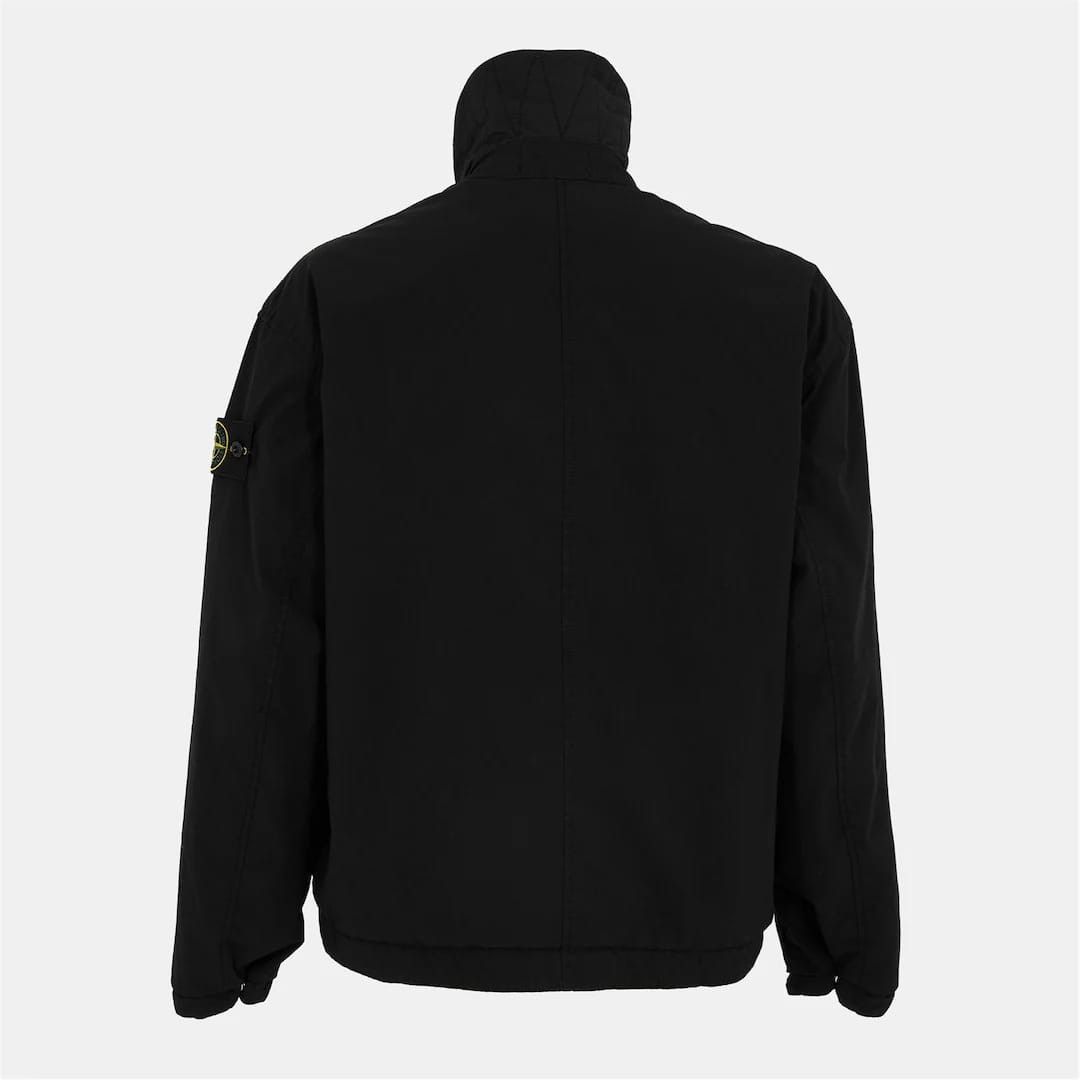 Stone Island o1g2r1mq0526 Coach Jacket in Nero Size US L / EU 52-54 / 3 - 2 Thumbnail