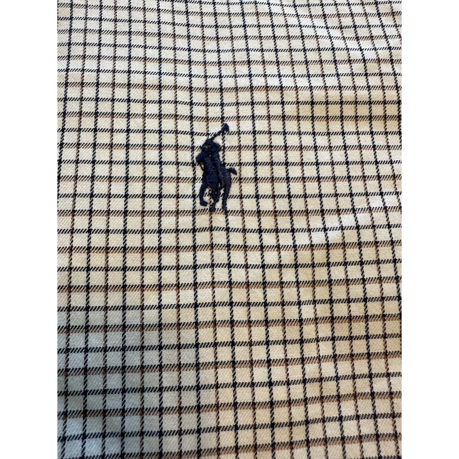Lauren Ralph Lauren Ralph Lauren Classic Navy/Brown/White Check XXL Button Shirt Size US XXL / EU 58 / 5 - 4 Thumbnail