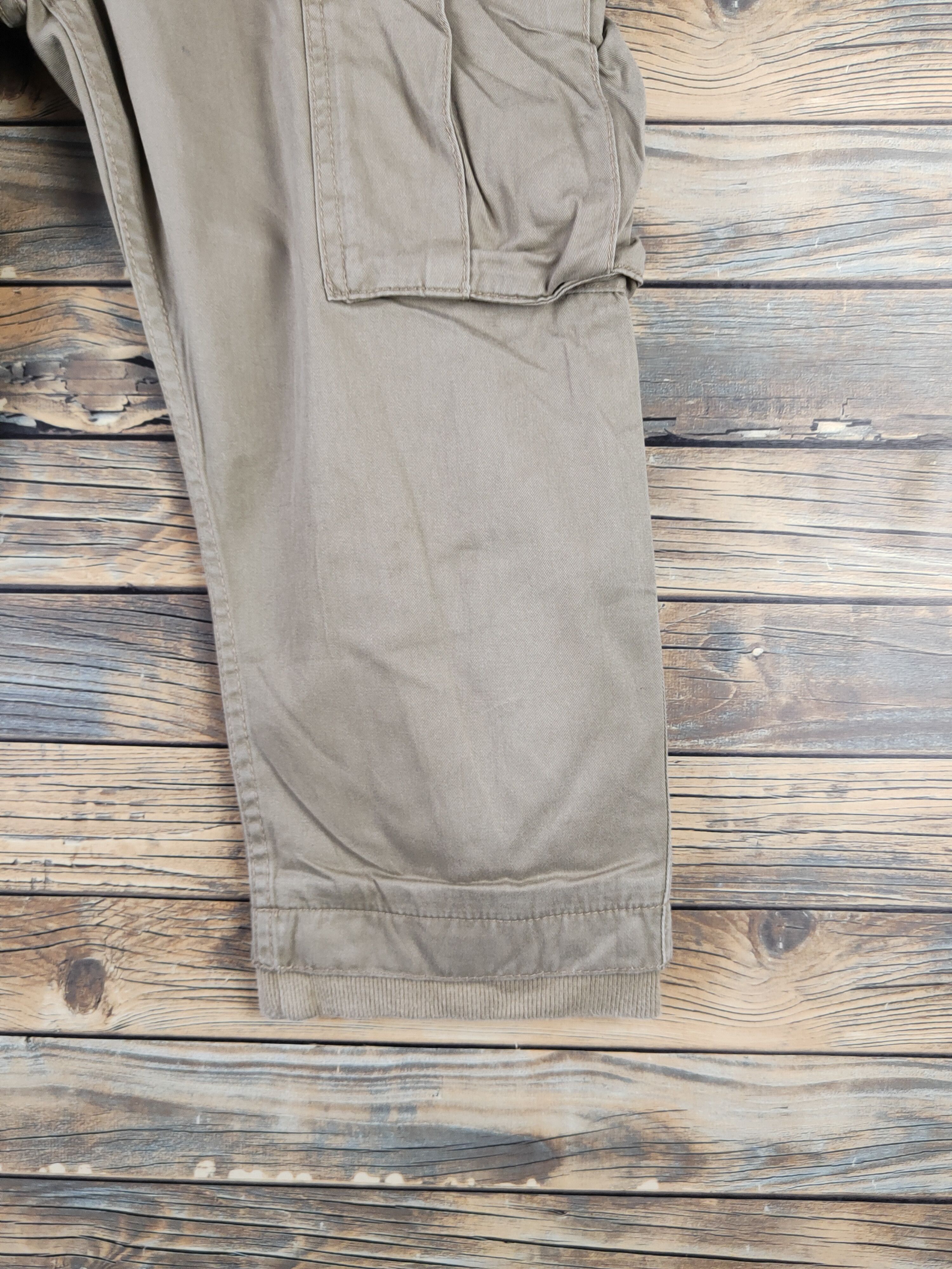 Japanese Brand DL Dominate double waist Beige Multipocket Cargo Pants #1957 Size US 32 / EU 48 - 6 Thumbnail
